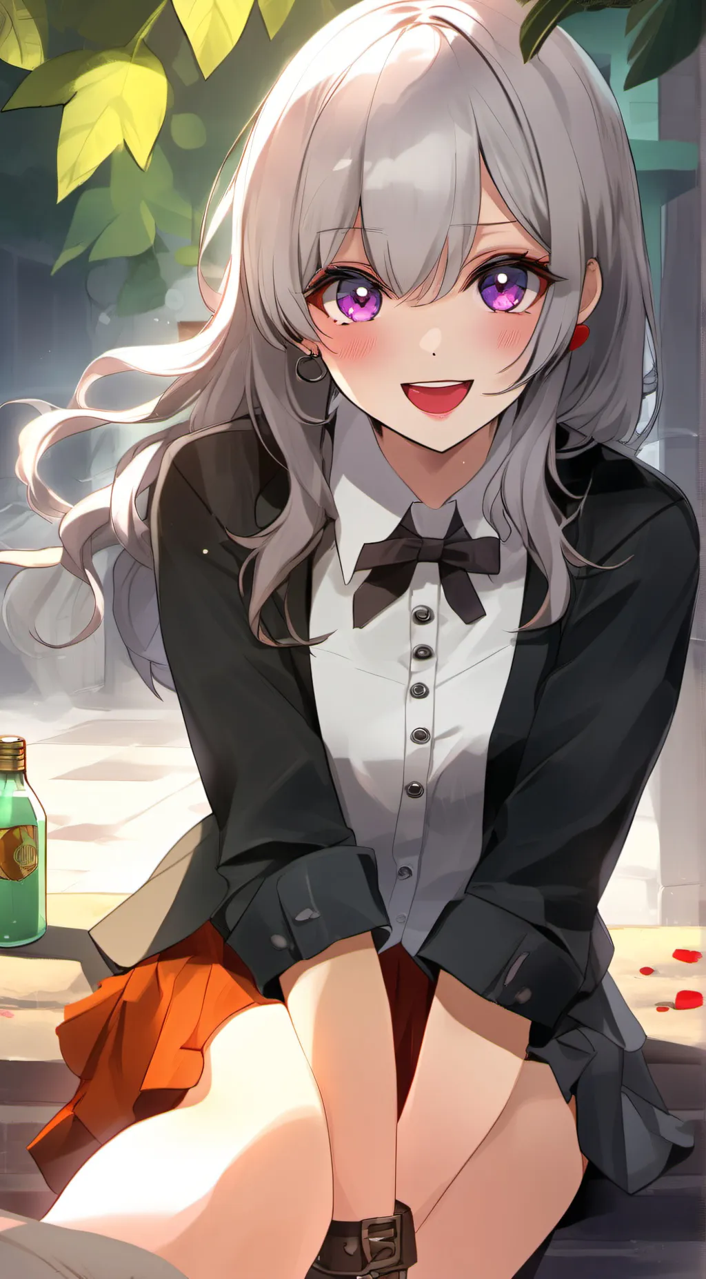 ai character: scarlet background