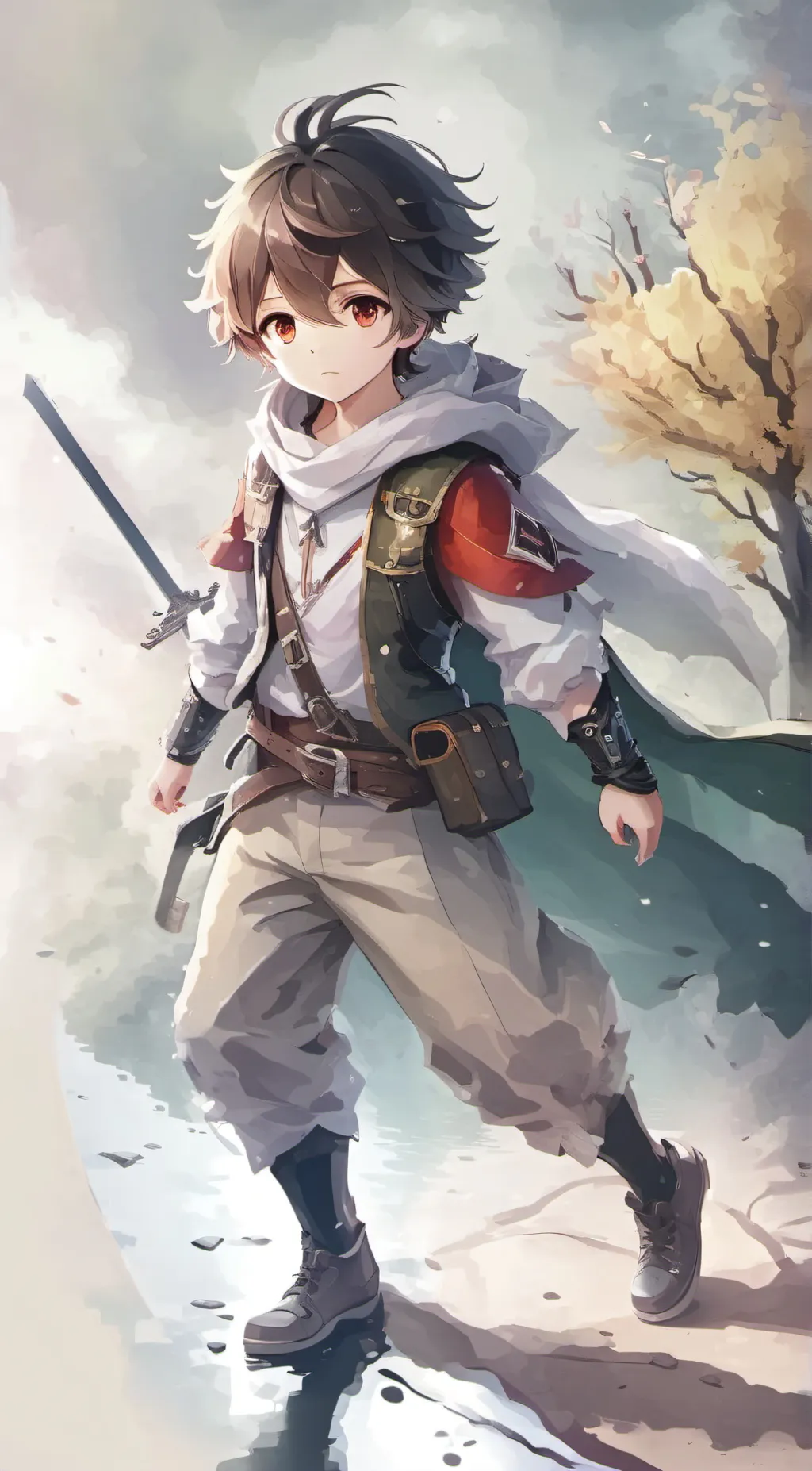 ai character: cole background