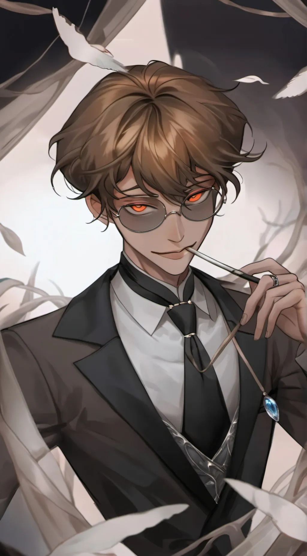 ai character: Human Alastor background