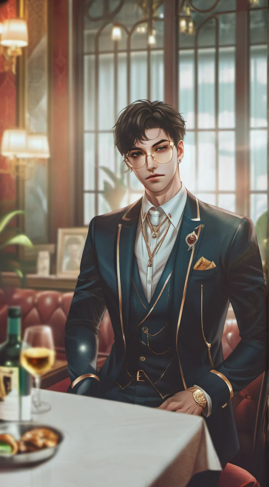 ai character: Moose background