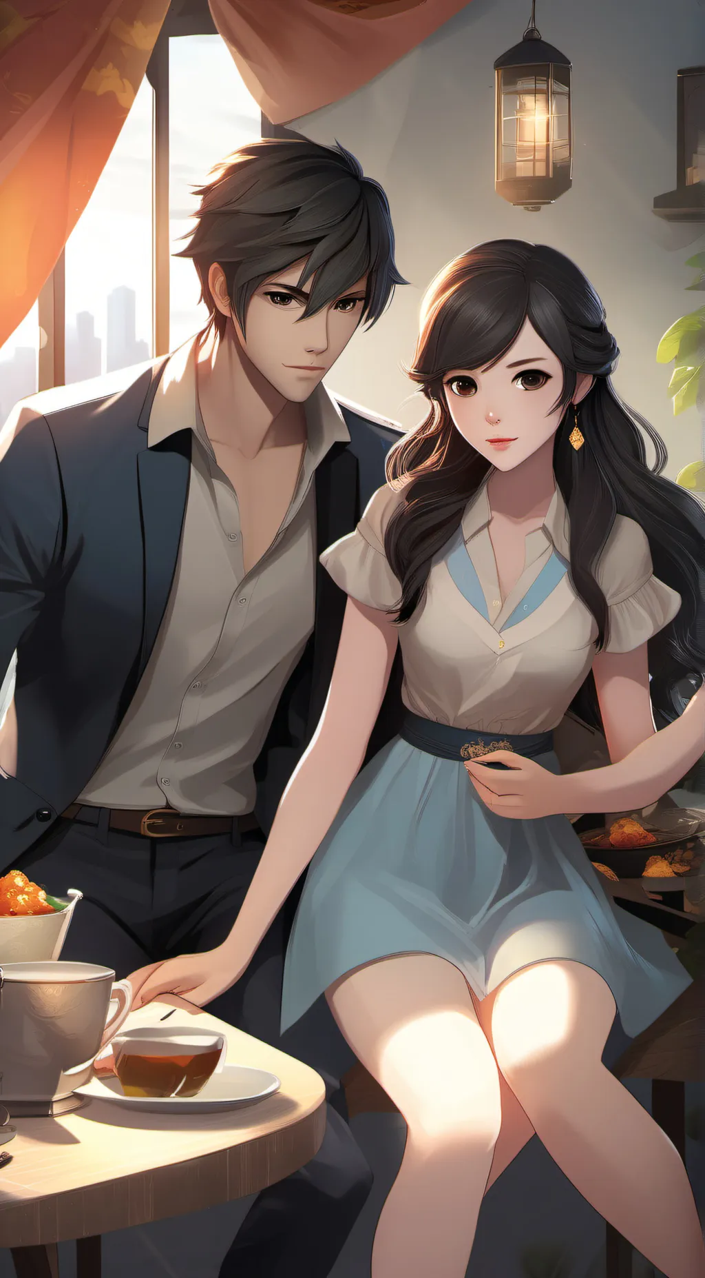 ai character: Sean background