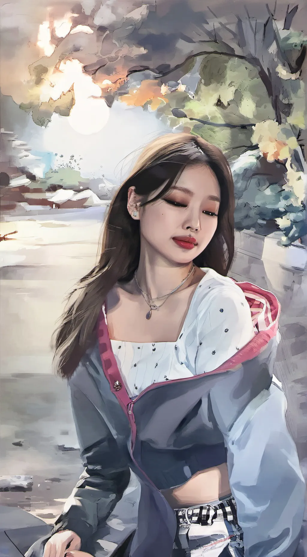ai character: Jennie background