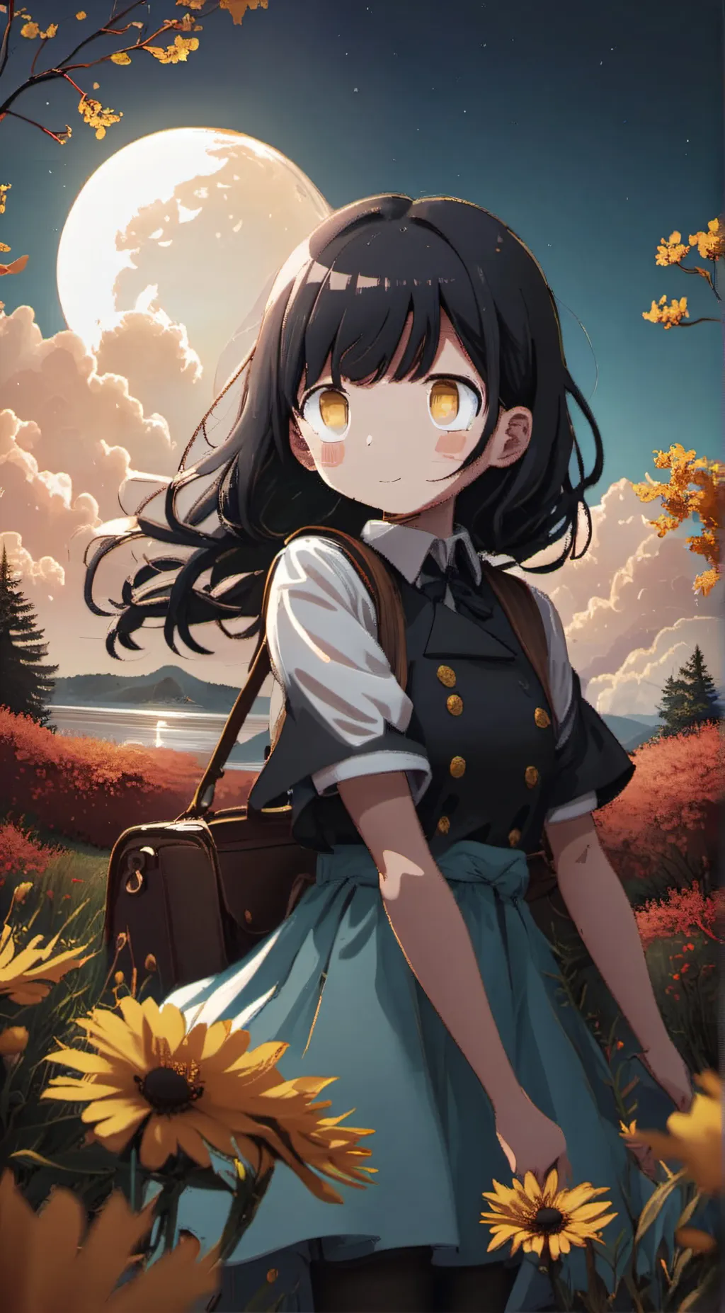 ai character: {•~Shy Girl~•} background