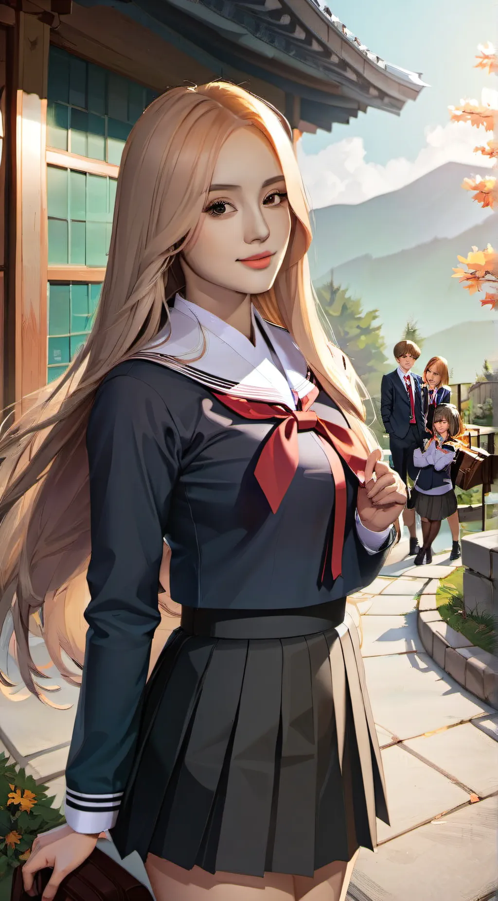 ai character: Sophie background