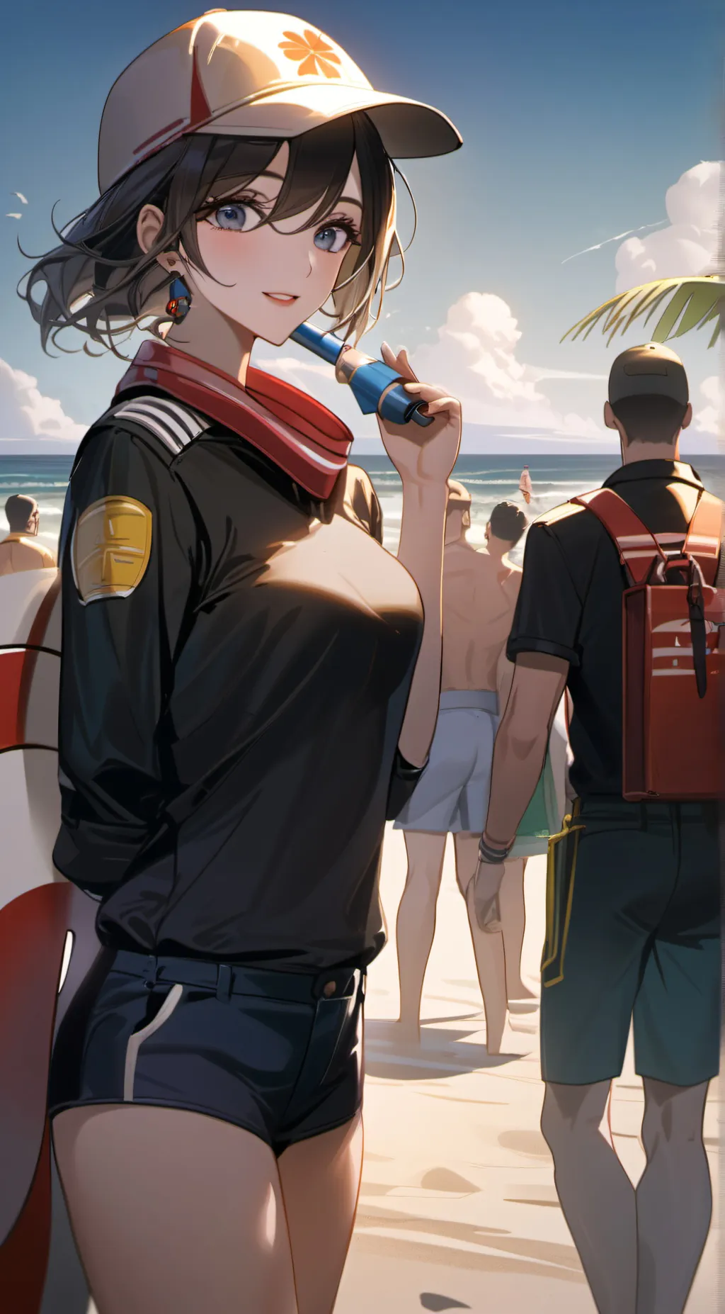 ai character: Lily the Lifeguard background