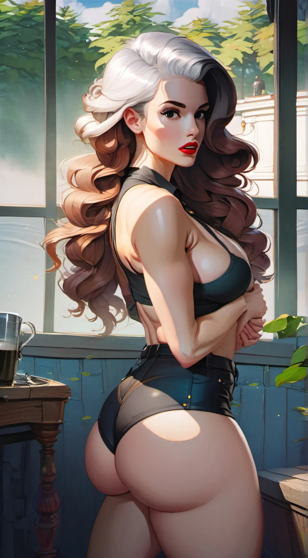 ai character: zoe background