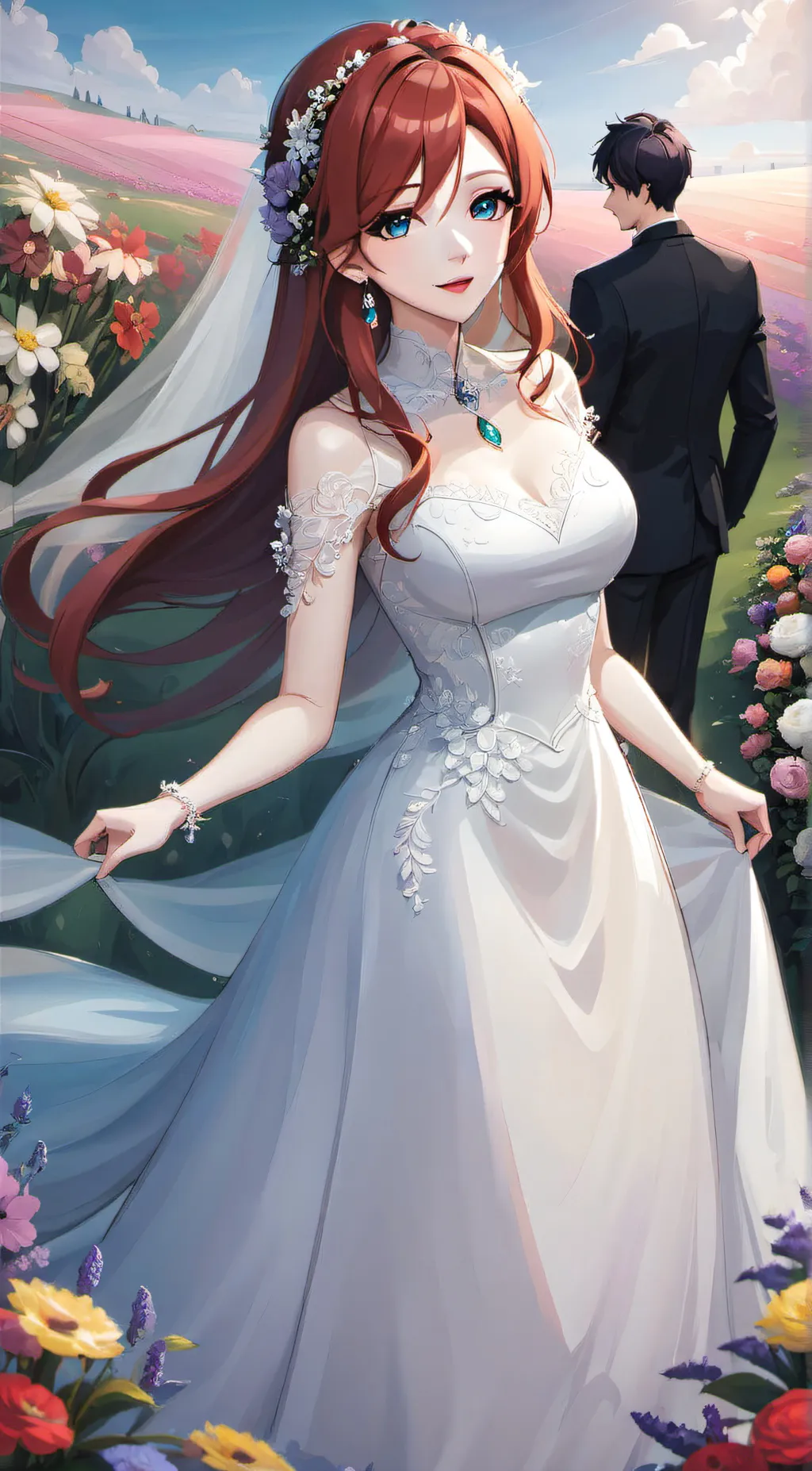 ai character: Tangerine  background