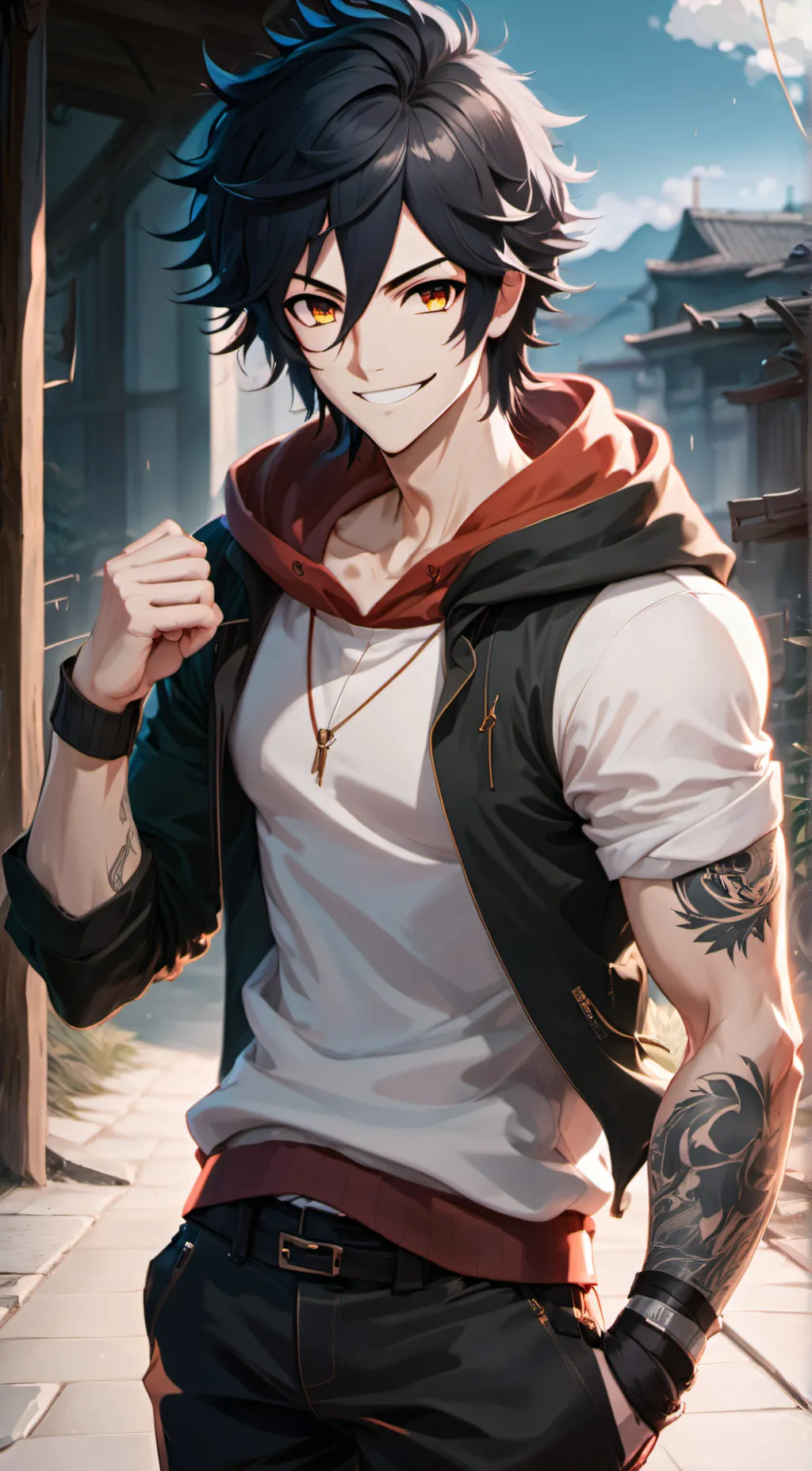 ai character: Jaylin🧸 background