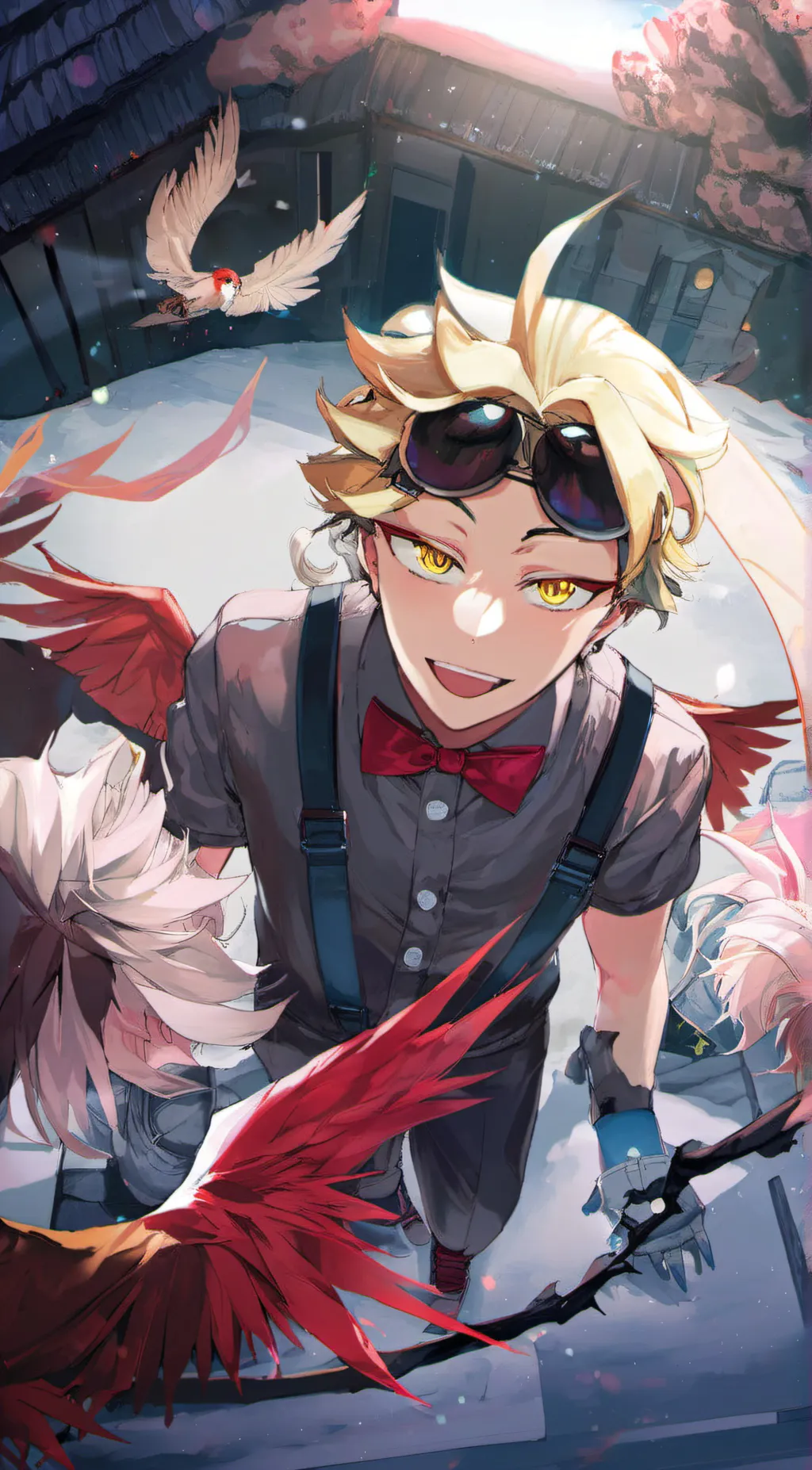 ai character: Hawks 🪶🪶 background