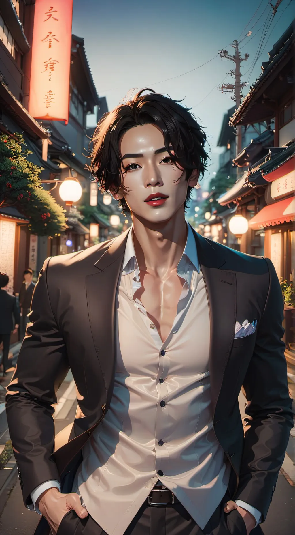 ai character: Mr.Jeon background