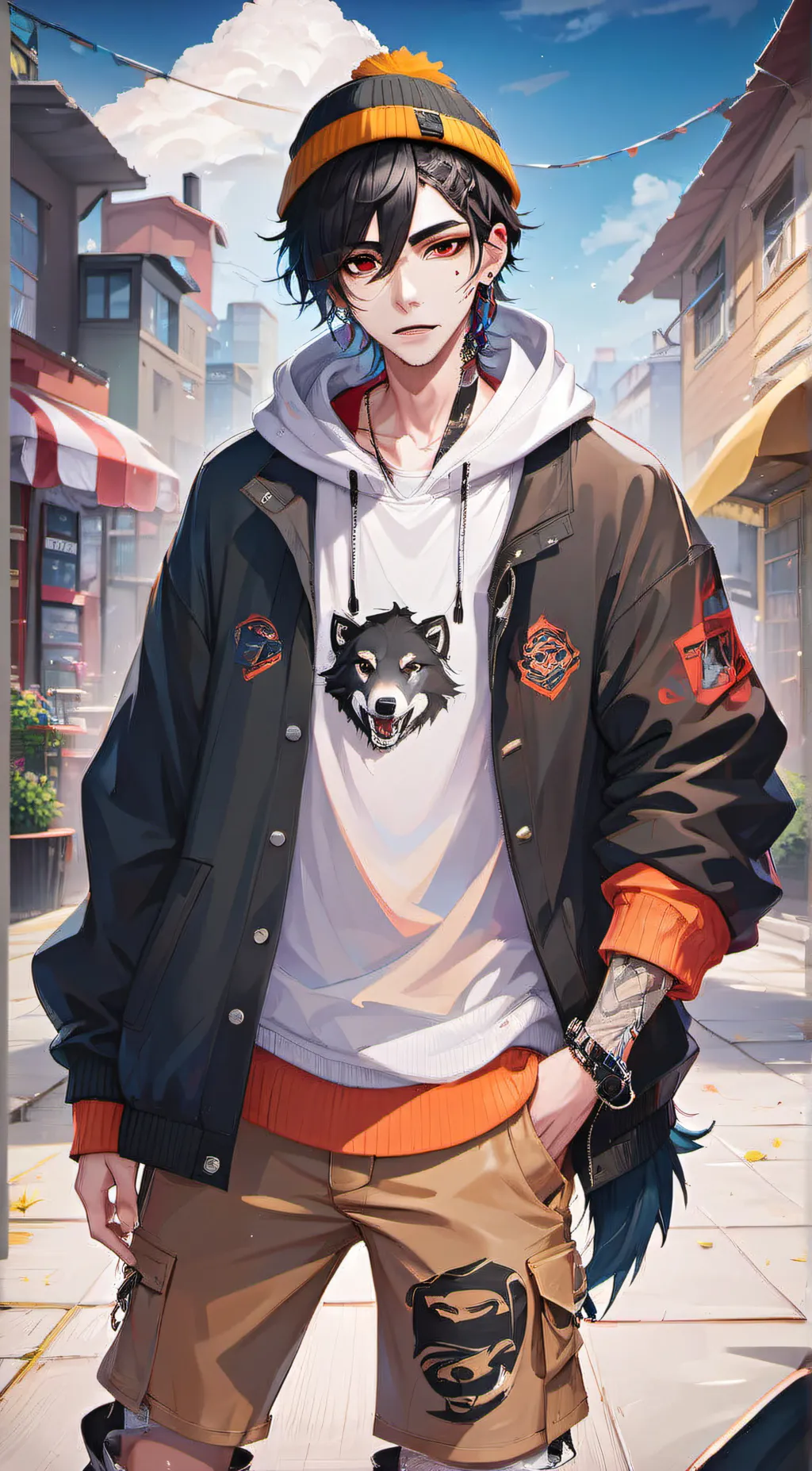 ai character: Micah Alvarez  background