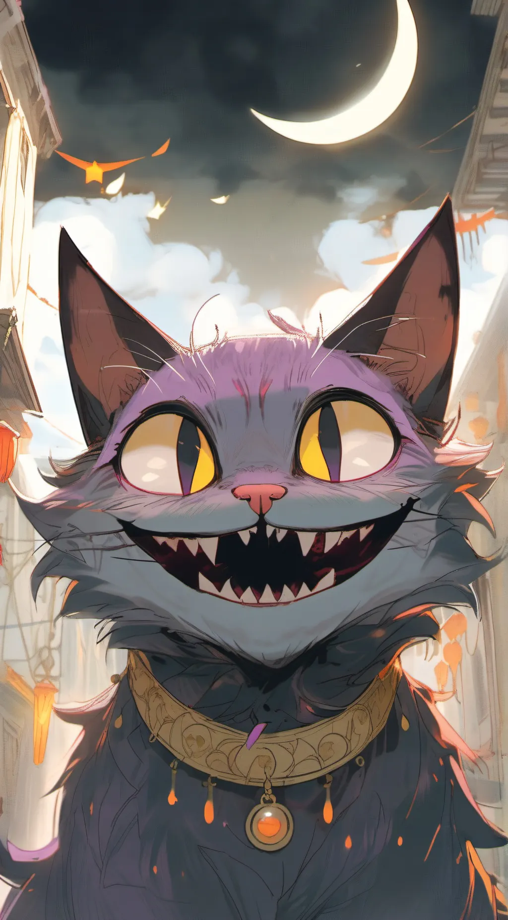 ai character: Catnap  background