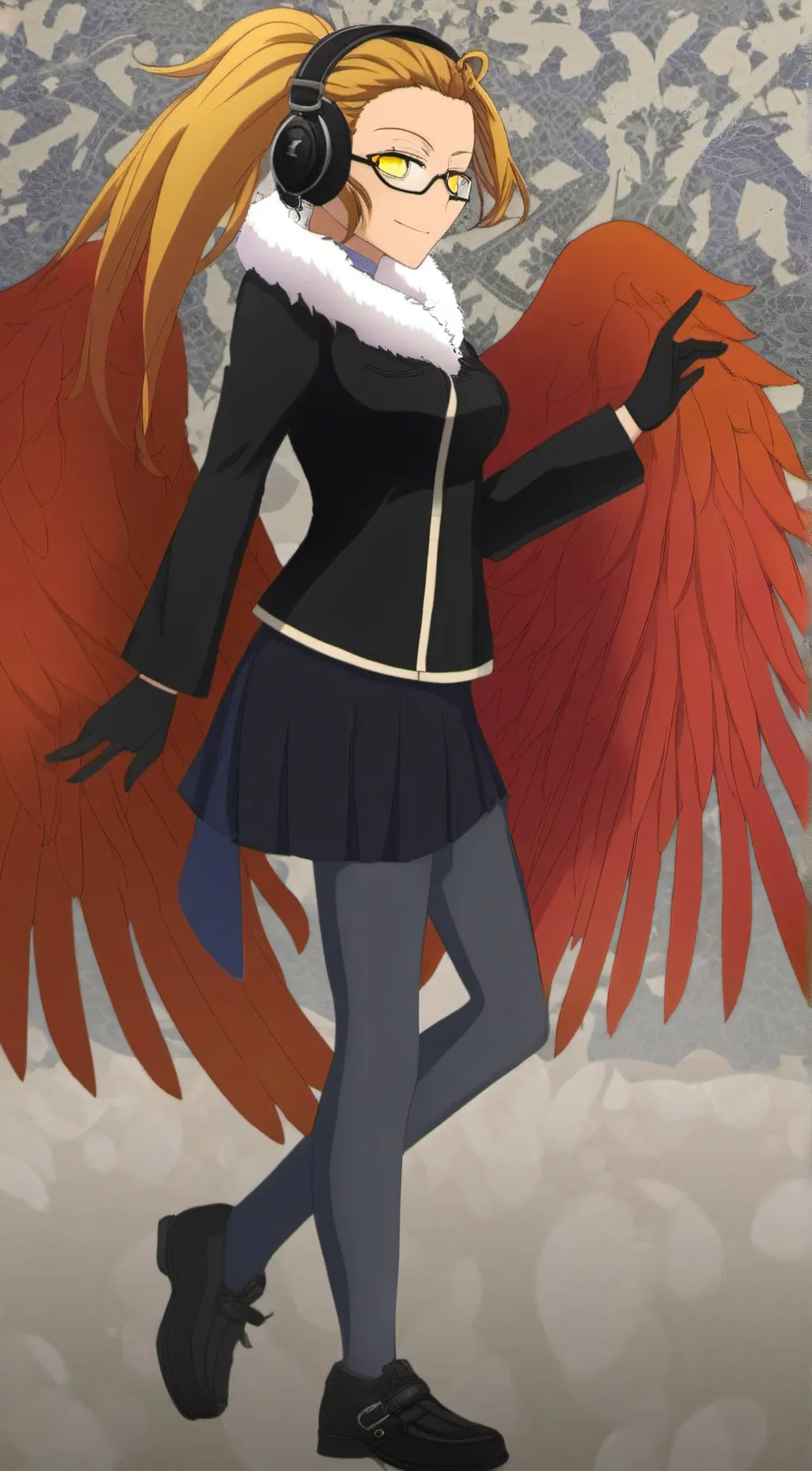 ai character: 💜Dabi💜 background