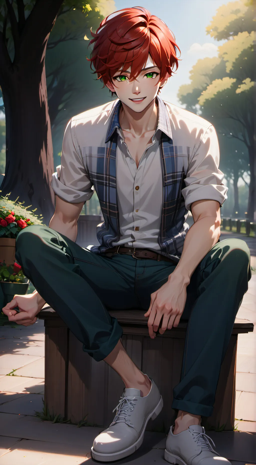 ai character: Liam background