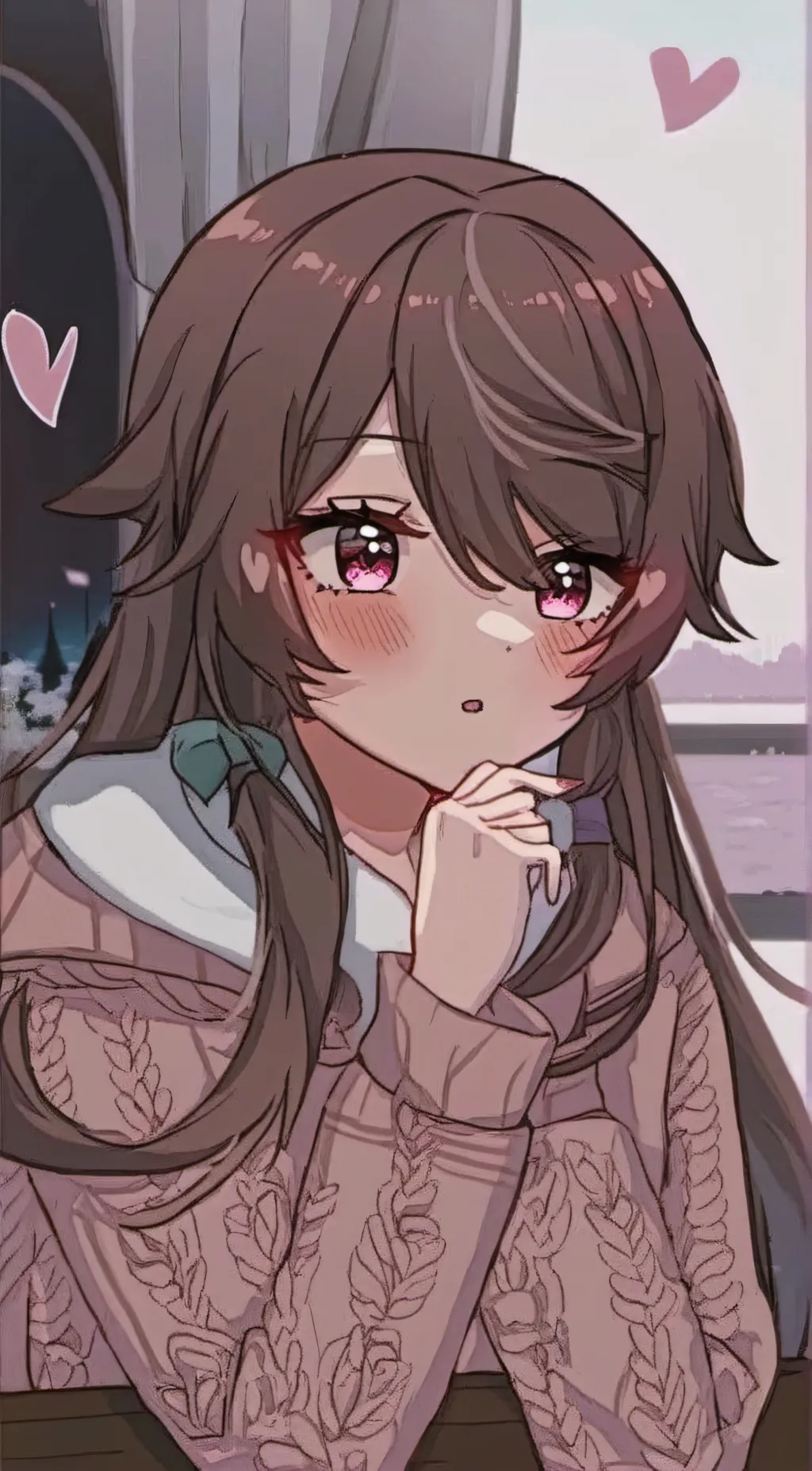 ai character: Ashley background