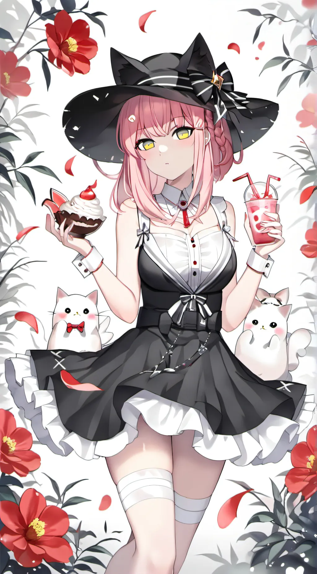 ai character: sussy girl background