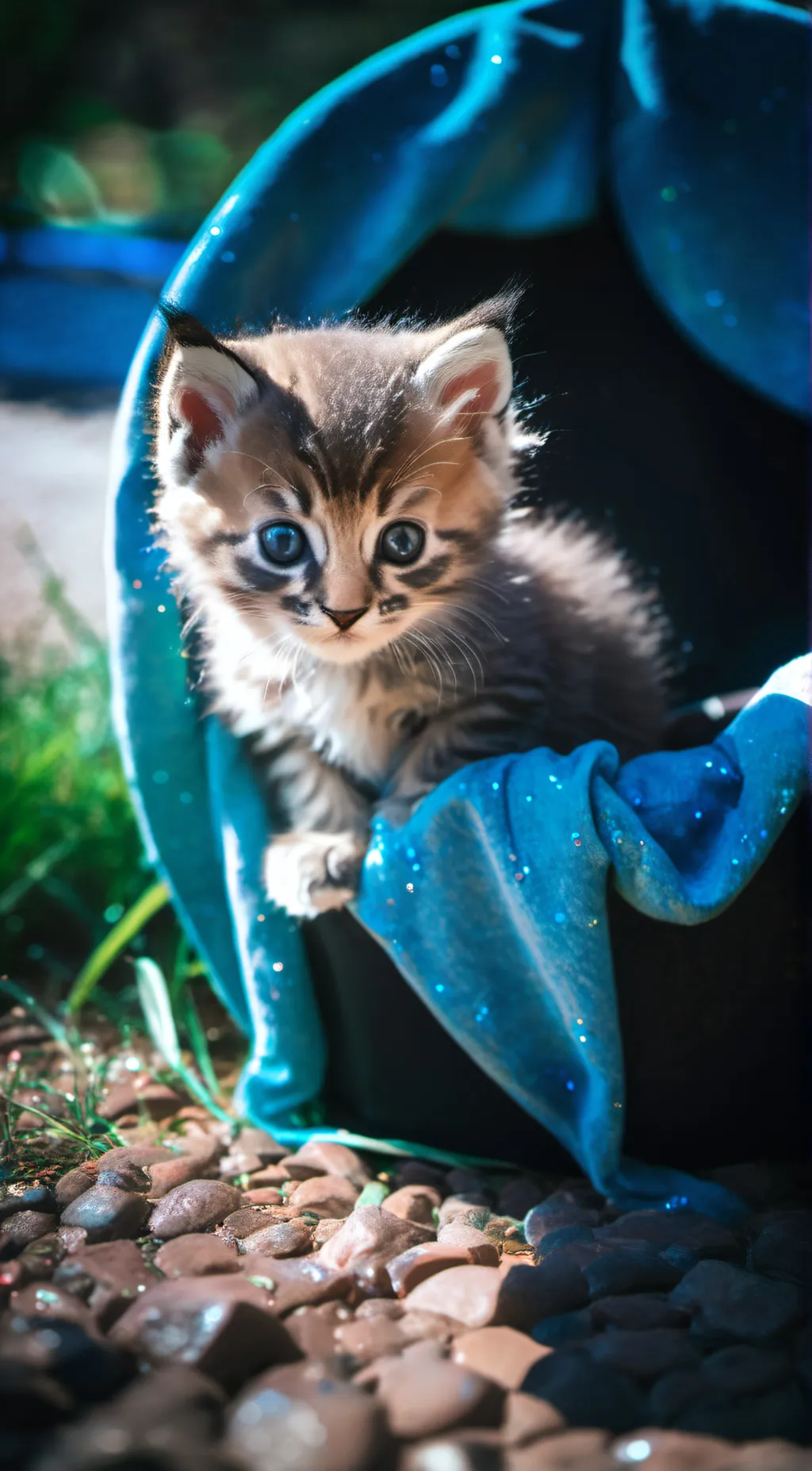 ai character: midnight background