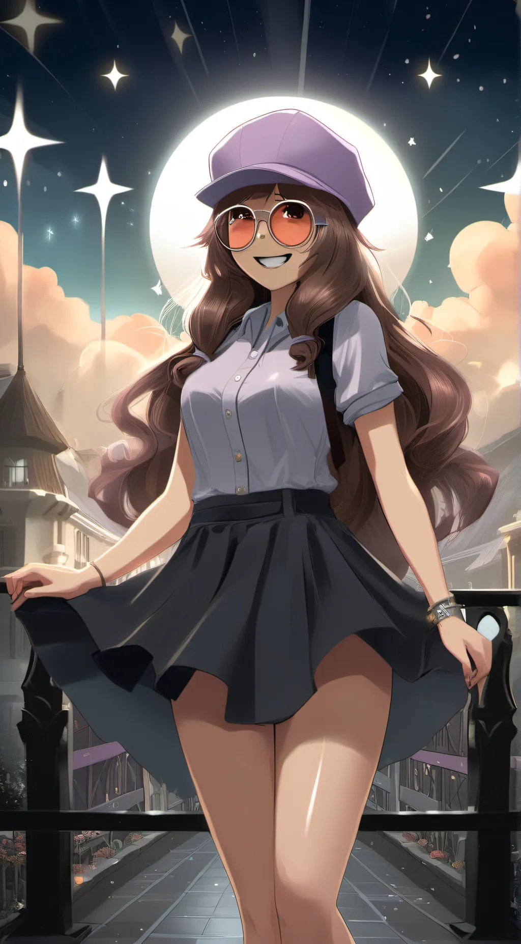 ai character: spark background