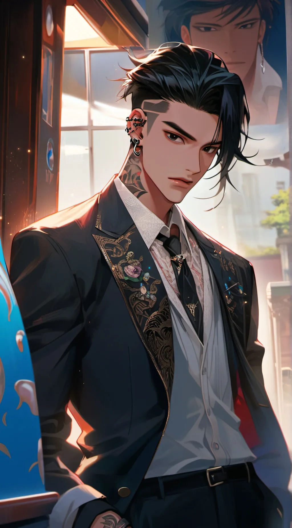 ai character: Lan background