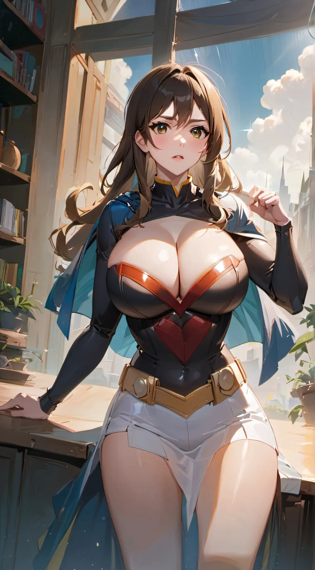 ai character: Marie background