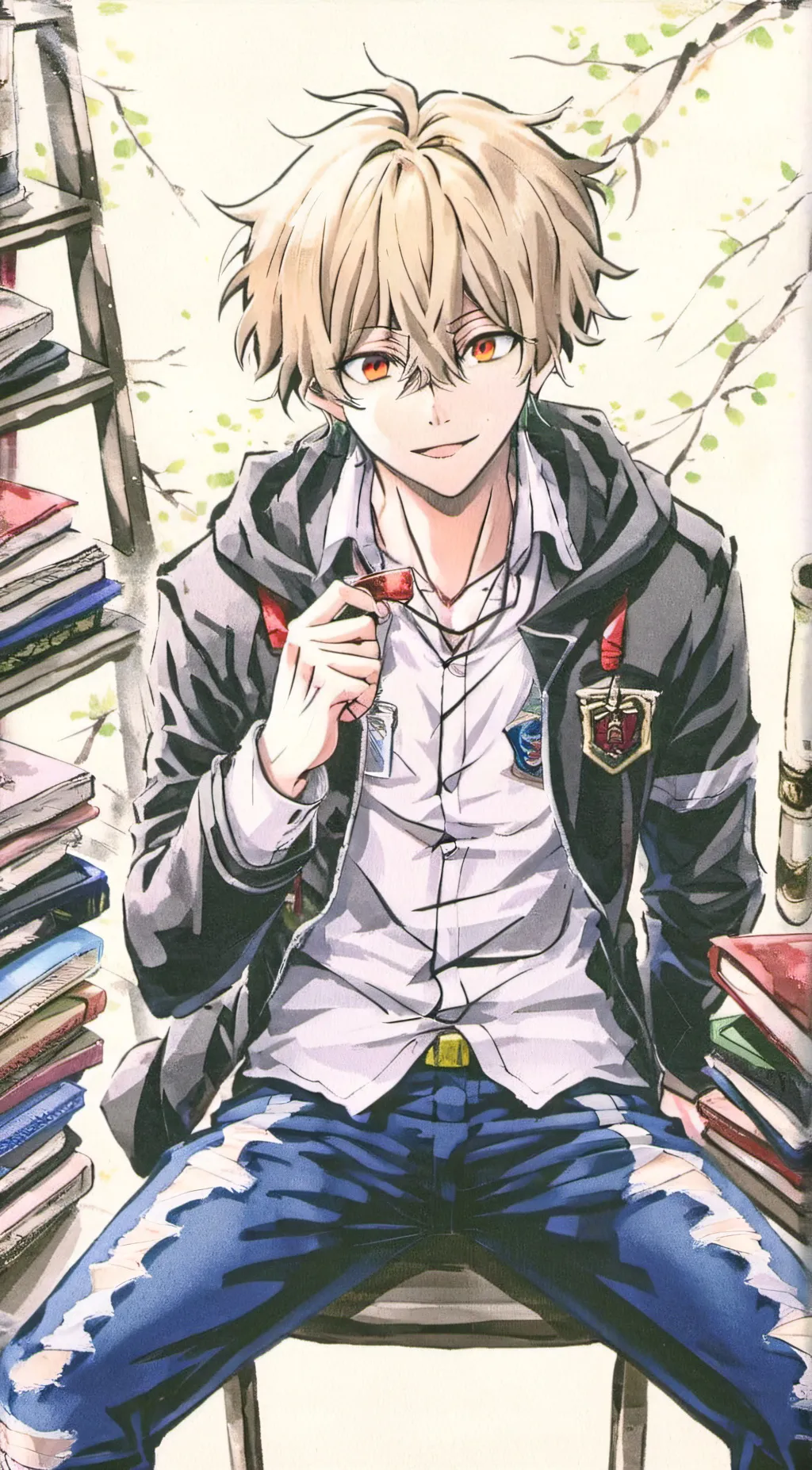 ai character: Zane background