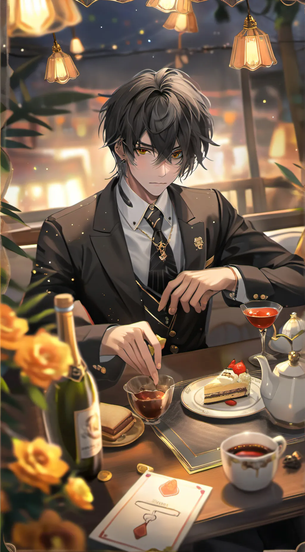 ai character: Levi background