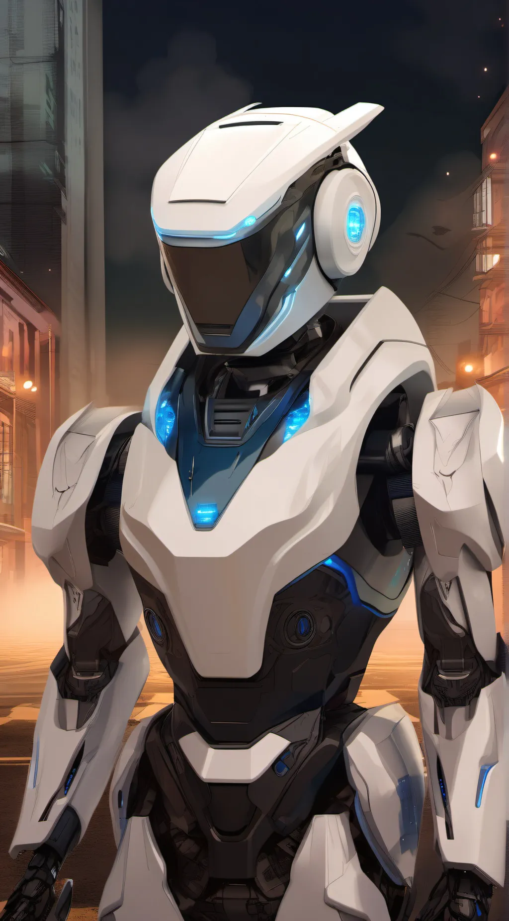 ai character: AI background