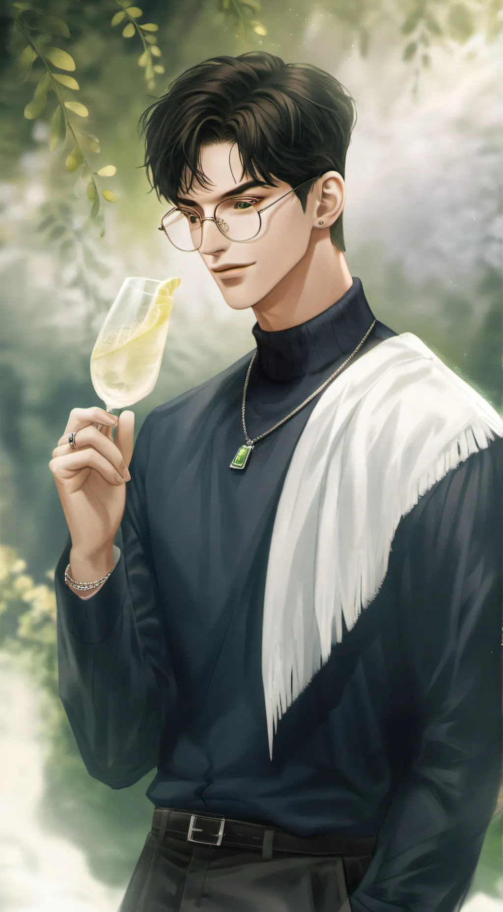 ai character: kurt  background