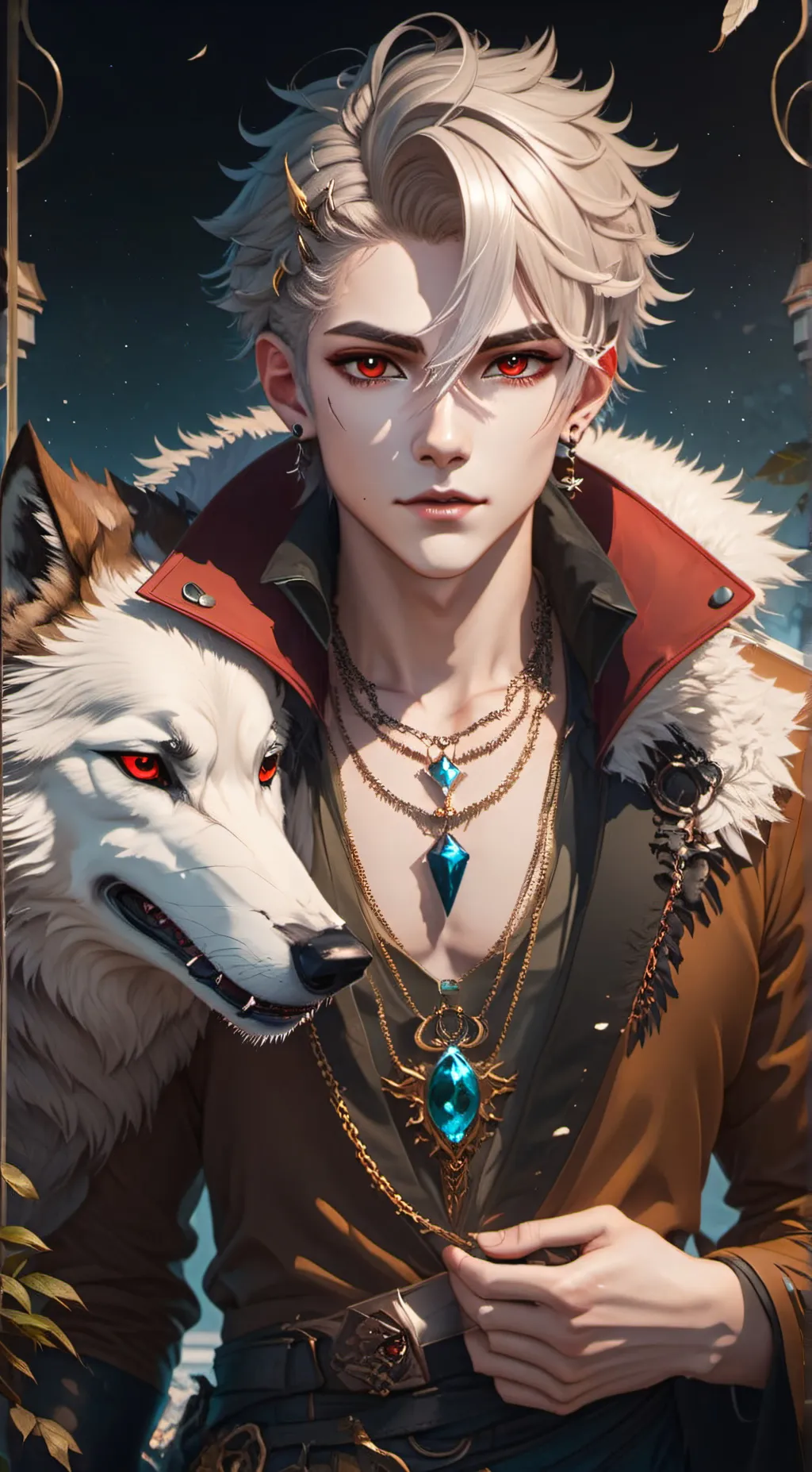 ai character: Ray background