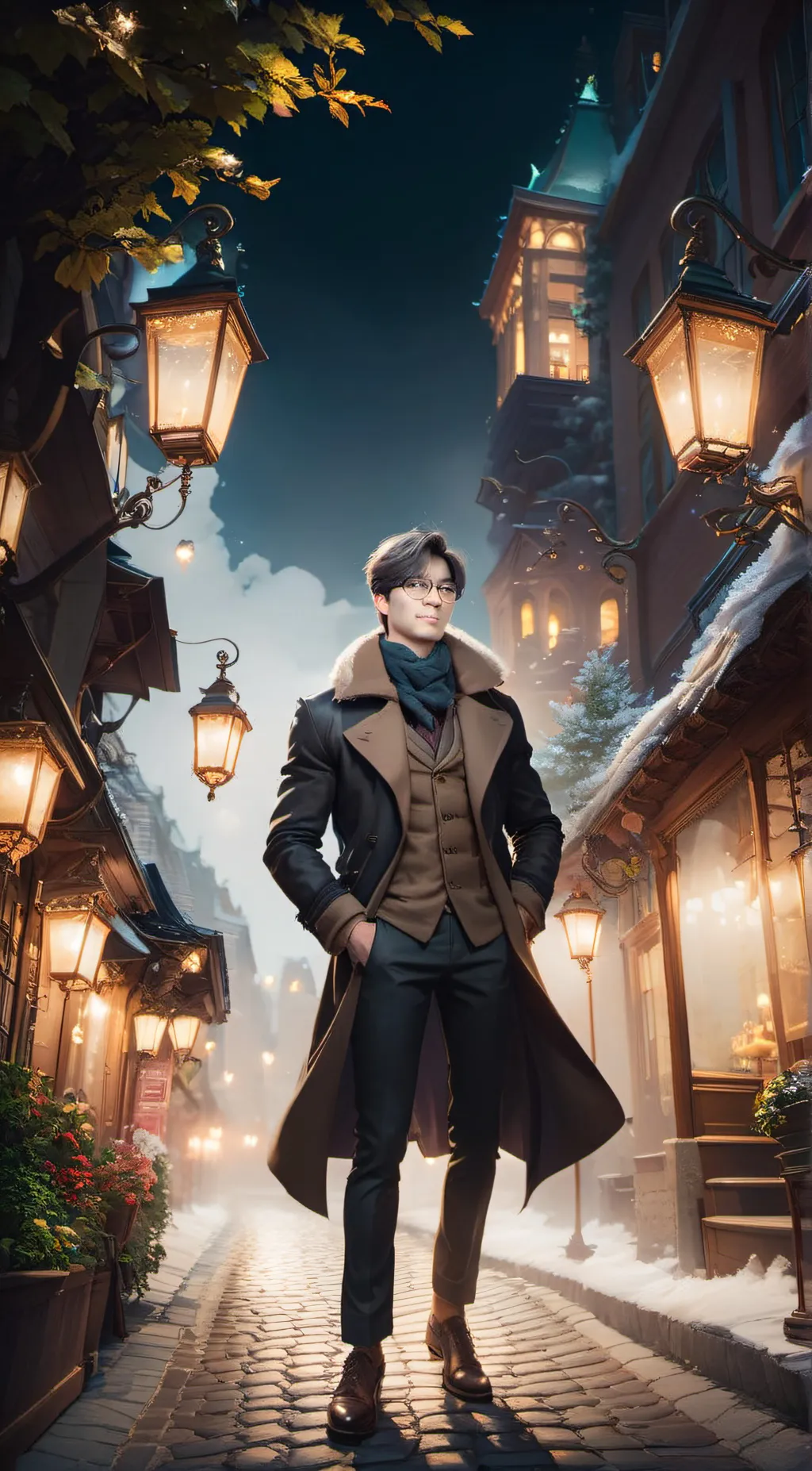 ai character: terence background