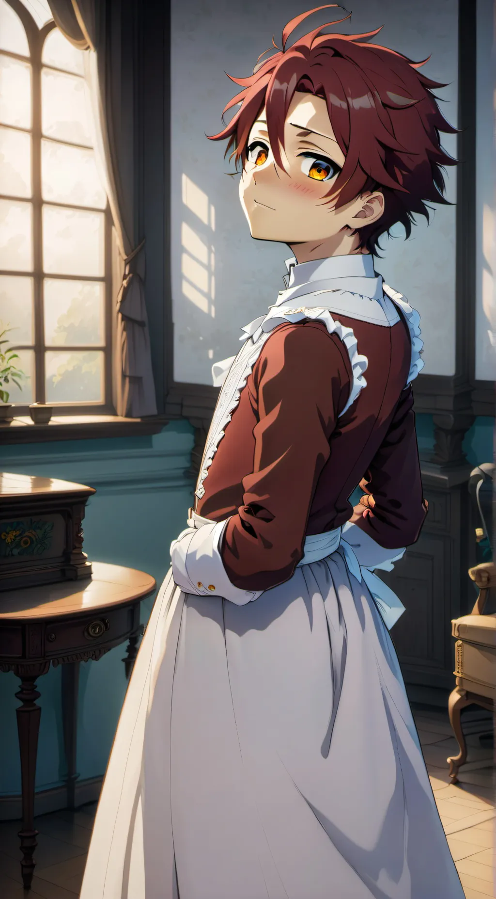 ai character: Tanjiro background