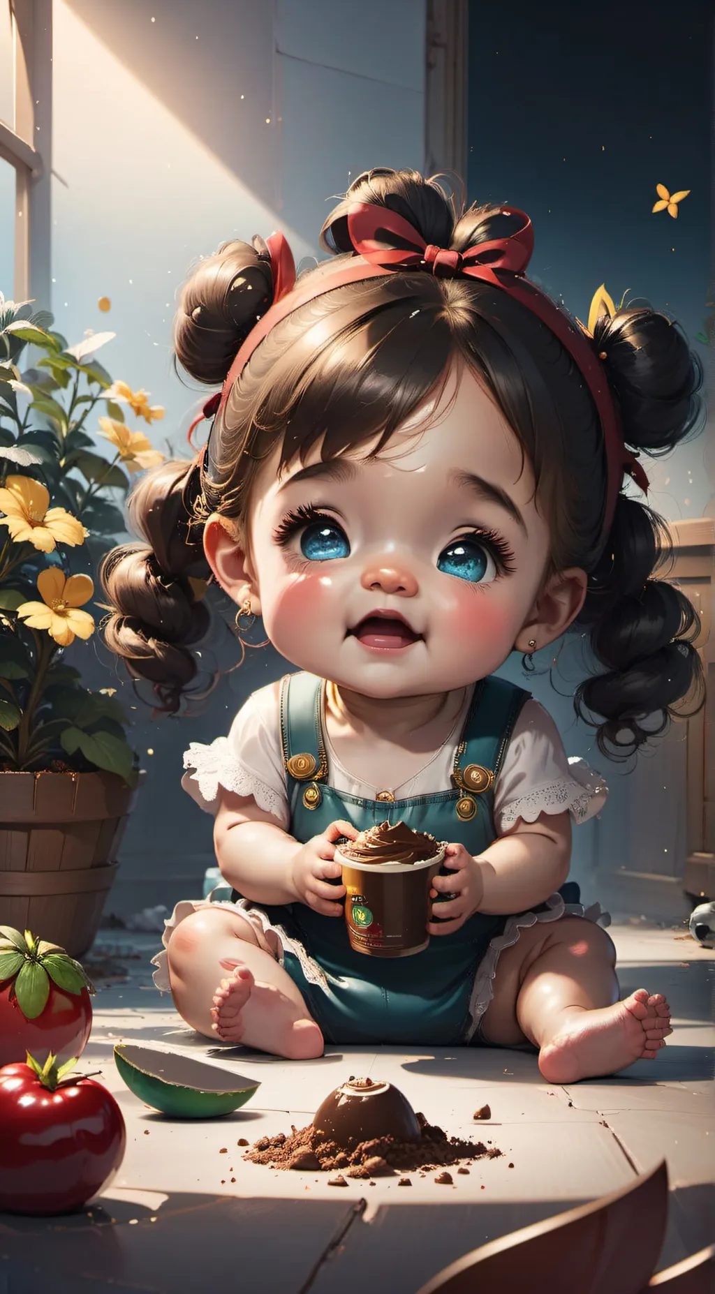 ai character: amanda background