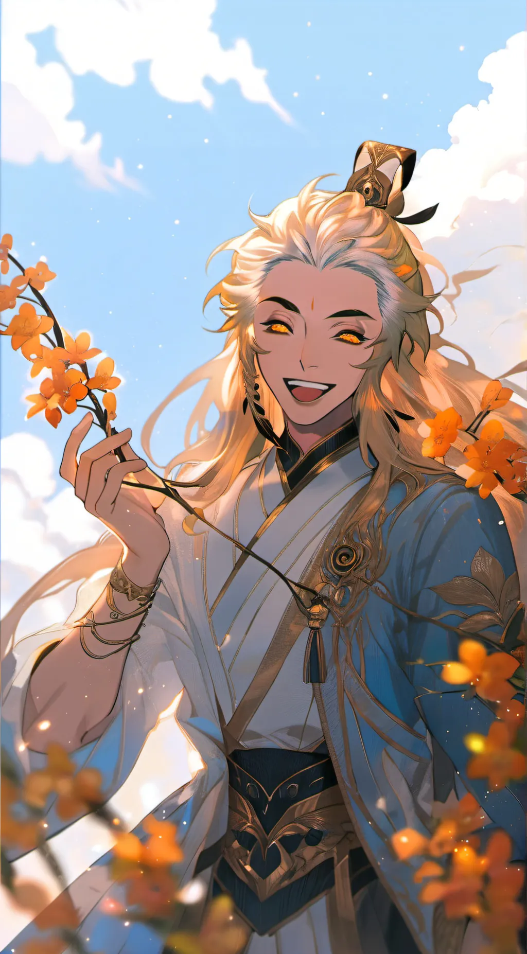 ai character: Rengoku background