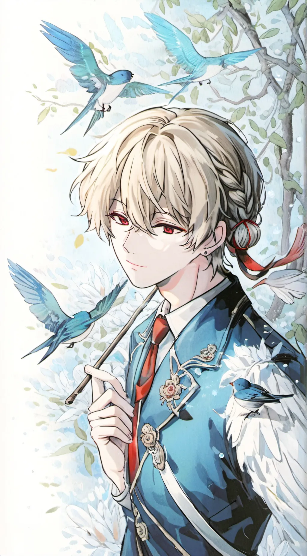 ai character: Louis background