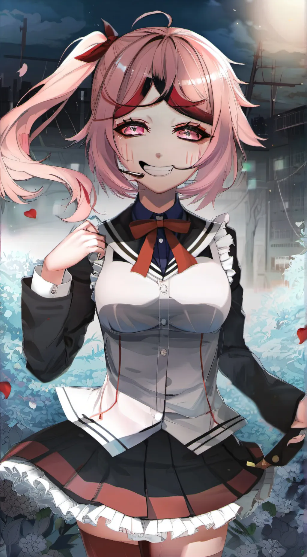 ai character: Yandere Natsuki  background