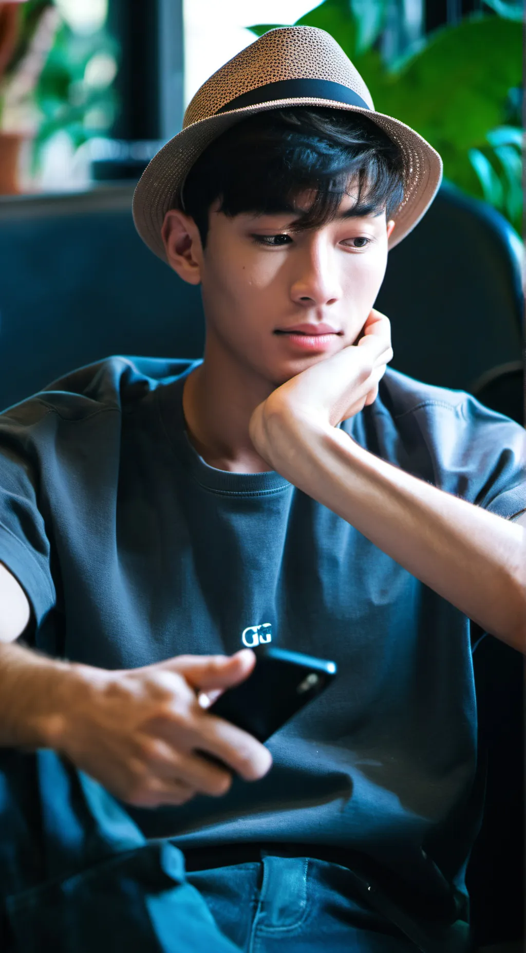 ai character: Austin background