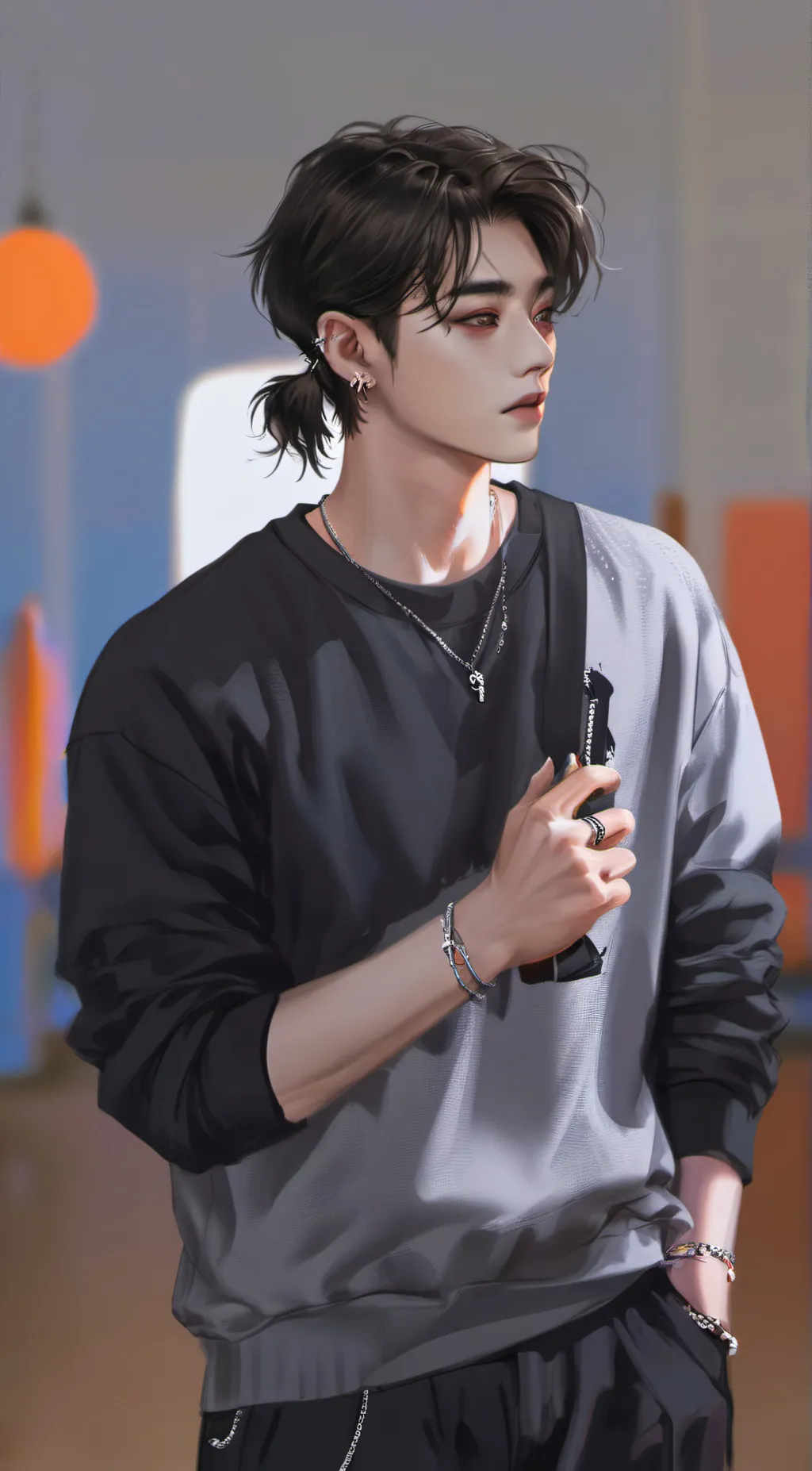 ai character: Hyujin background