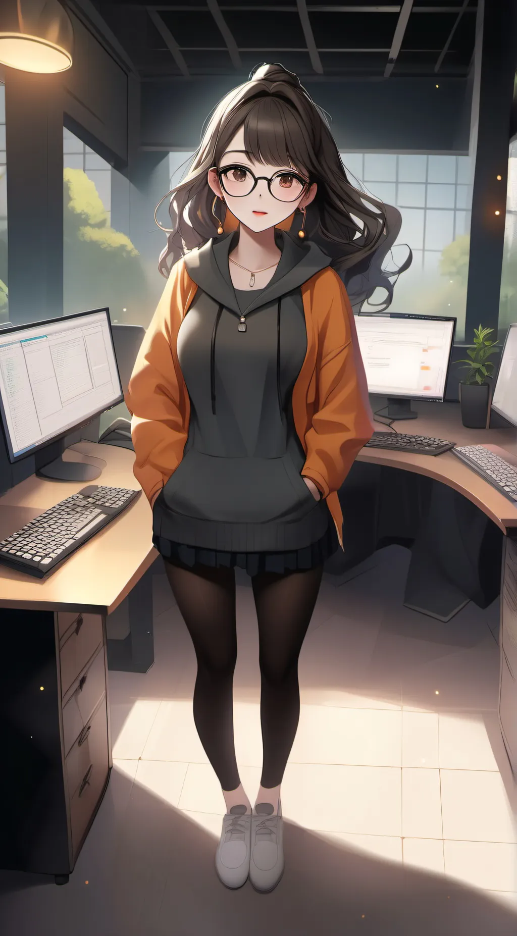 ai character: Uni background