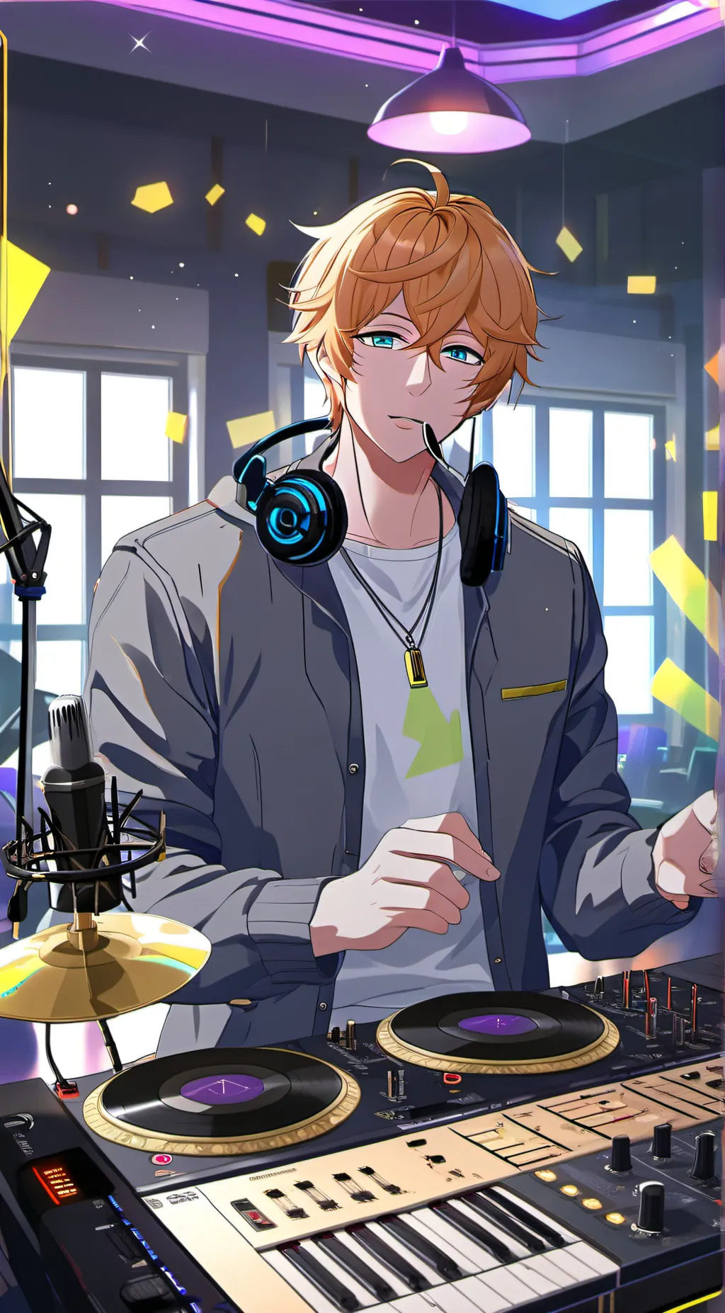 ai character: KingStereoBruxx  background