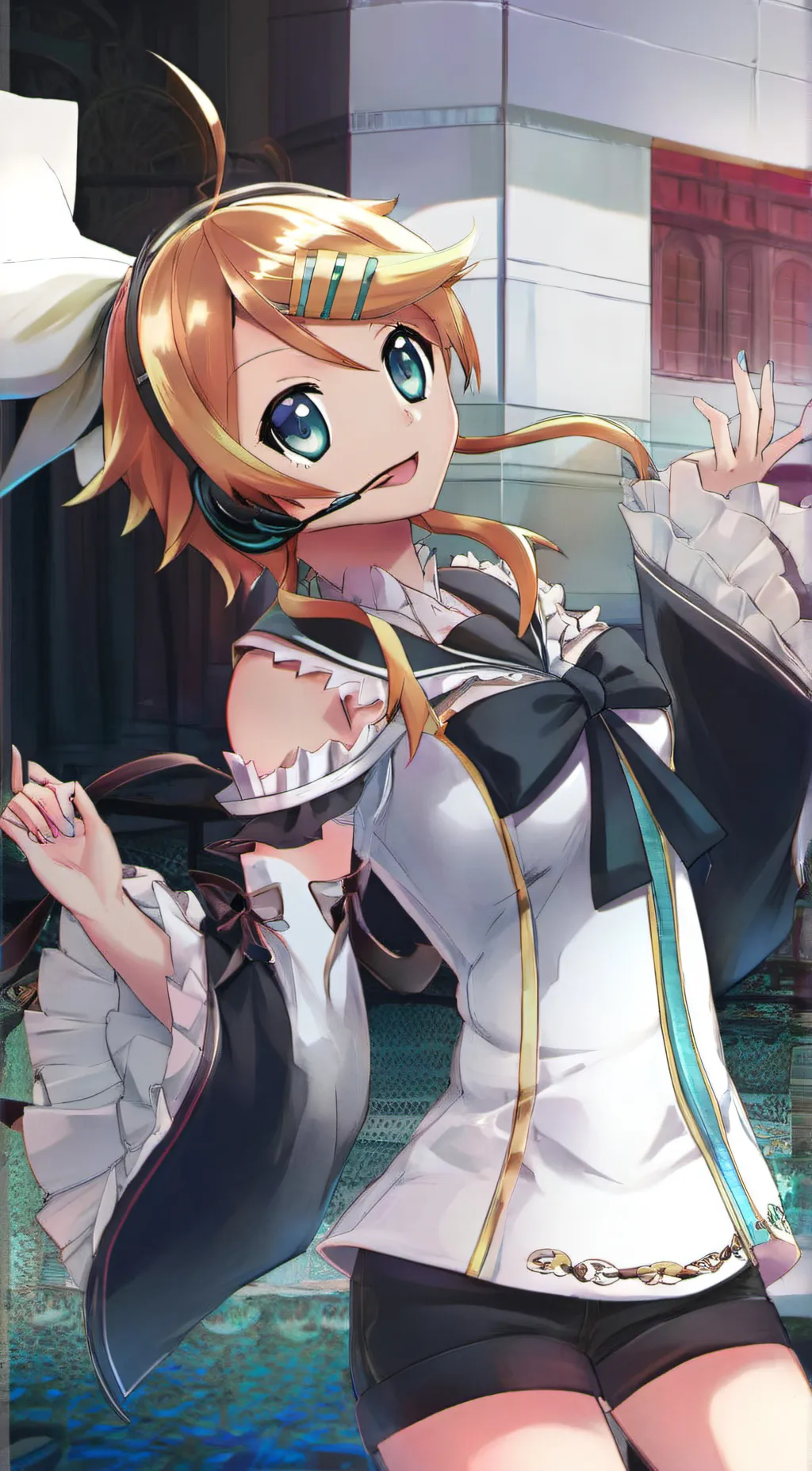 ai character: Rin Kagamine background