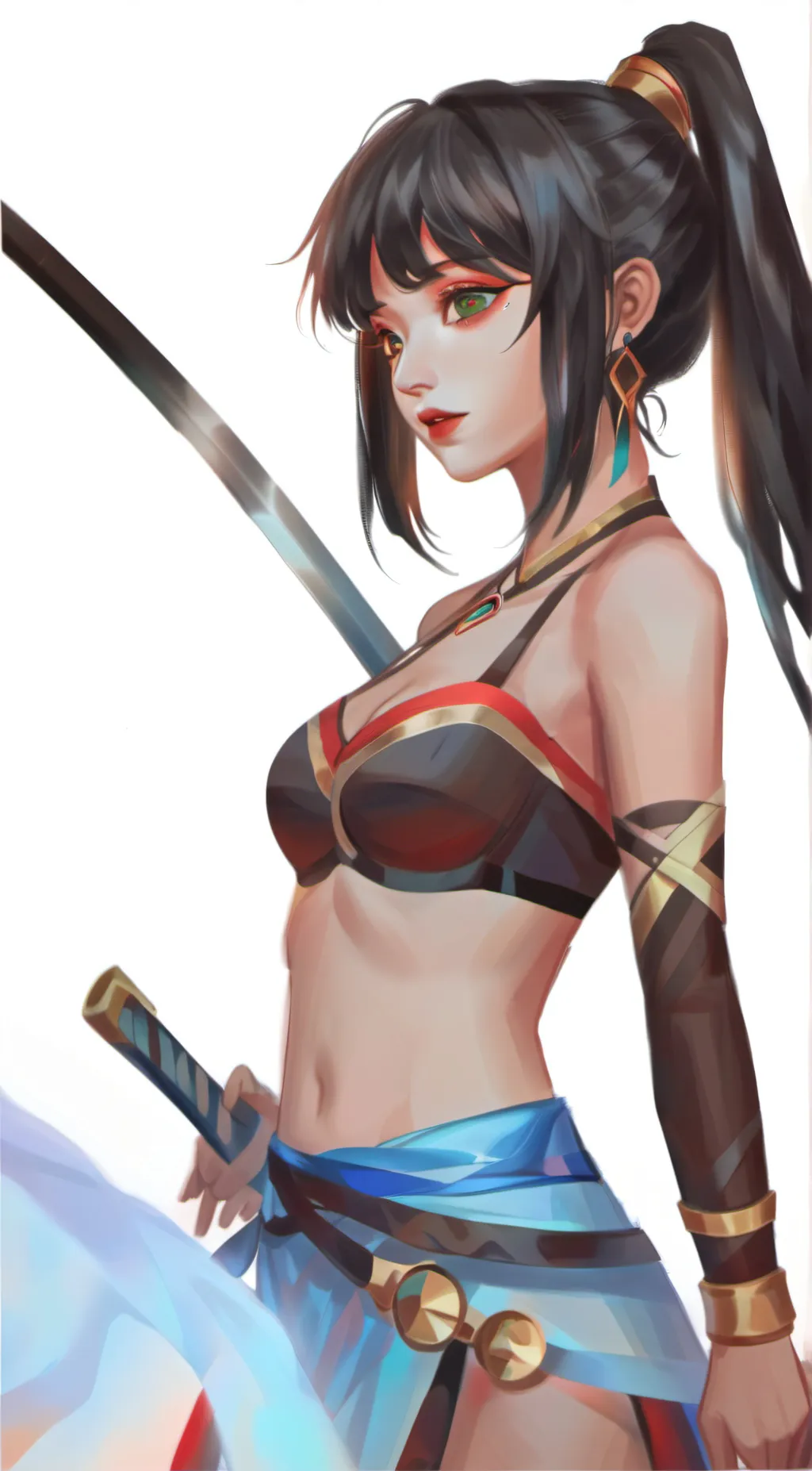 ai character: Lizzie background