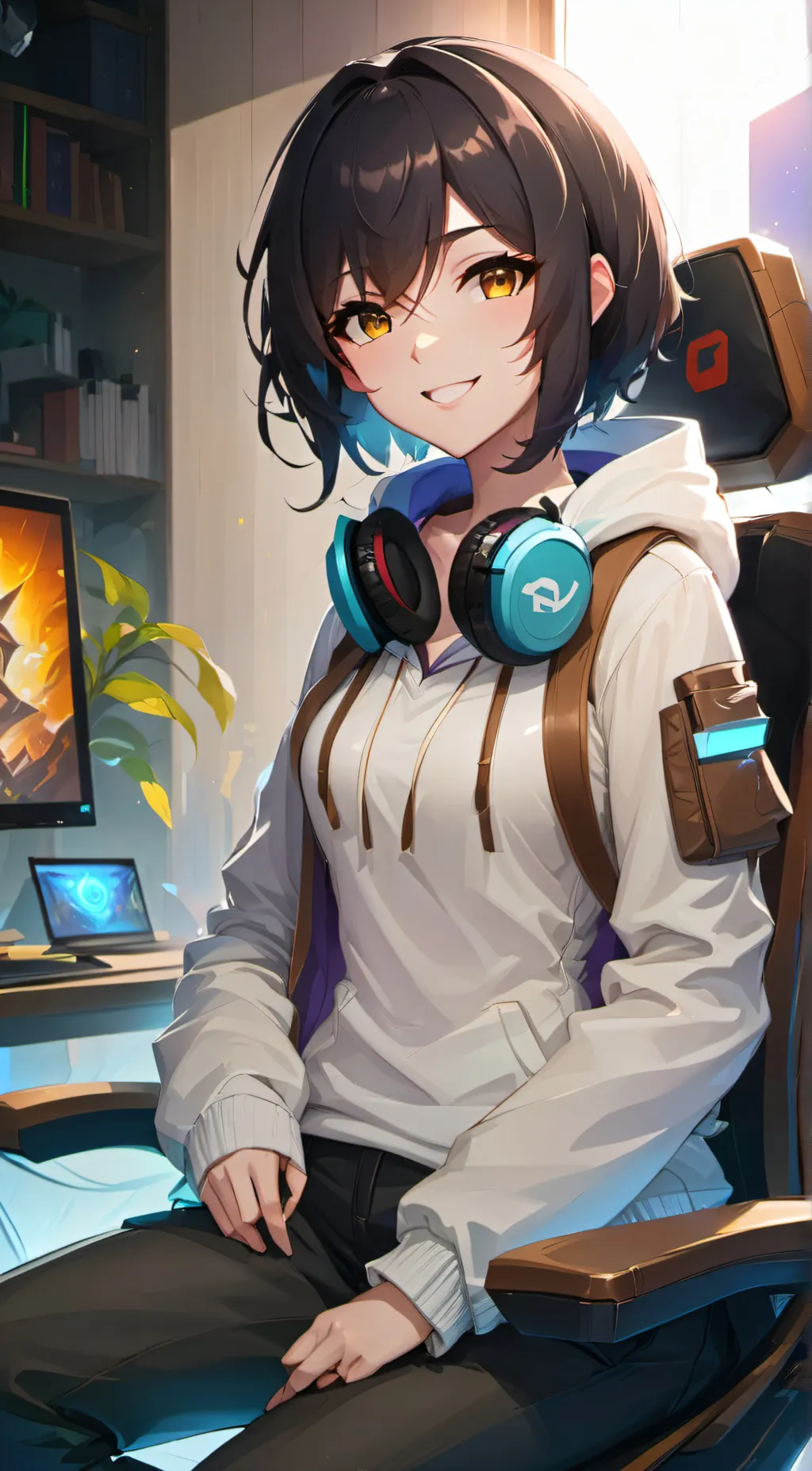 ai character: Ariel Zander background