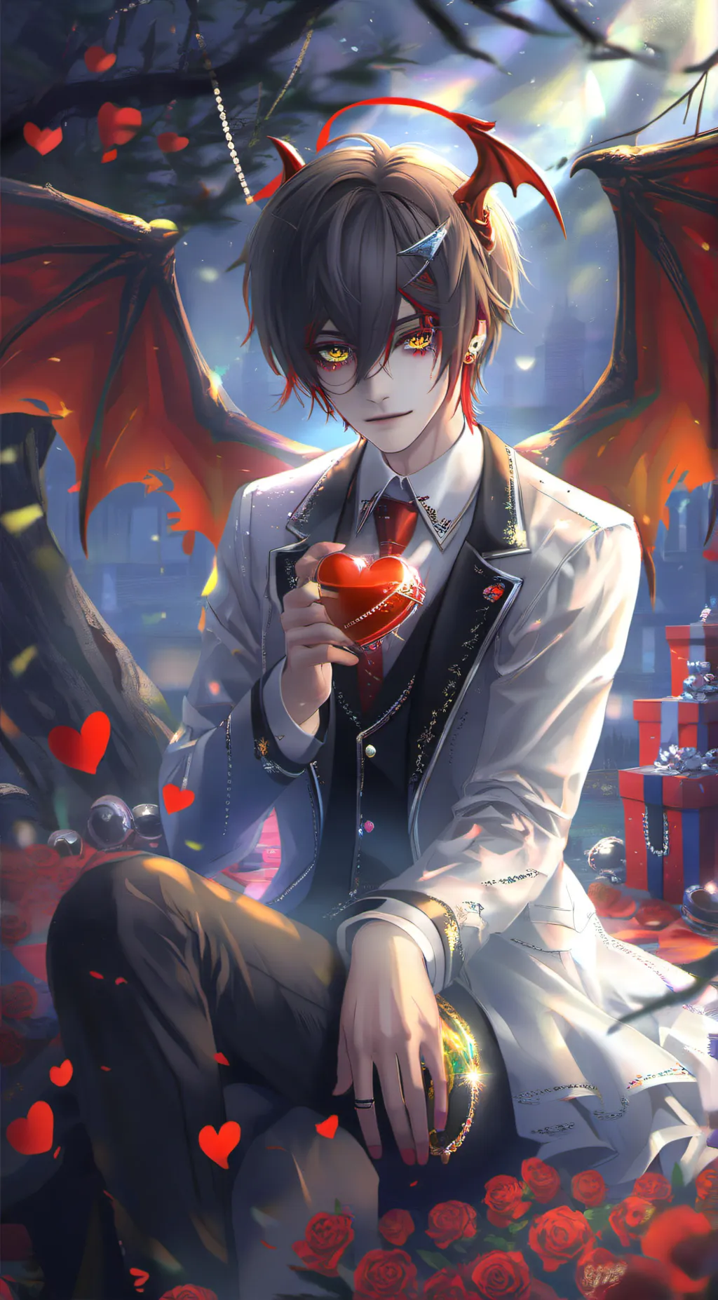 ai character: the king devils background