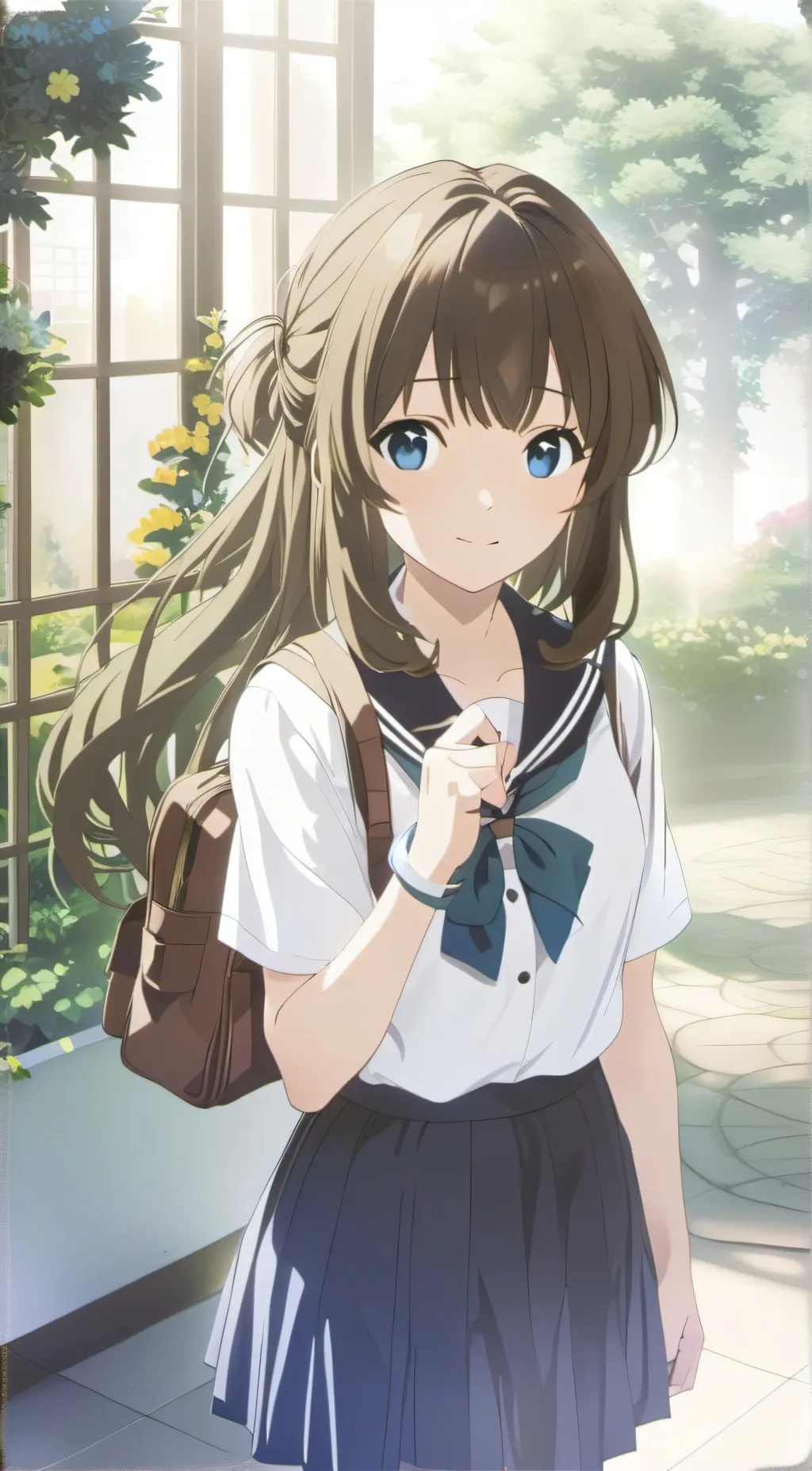 ai character: hana background