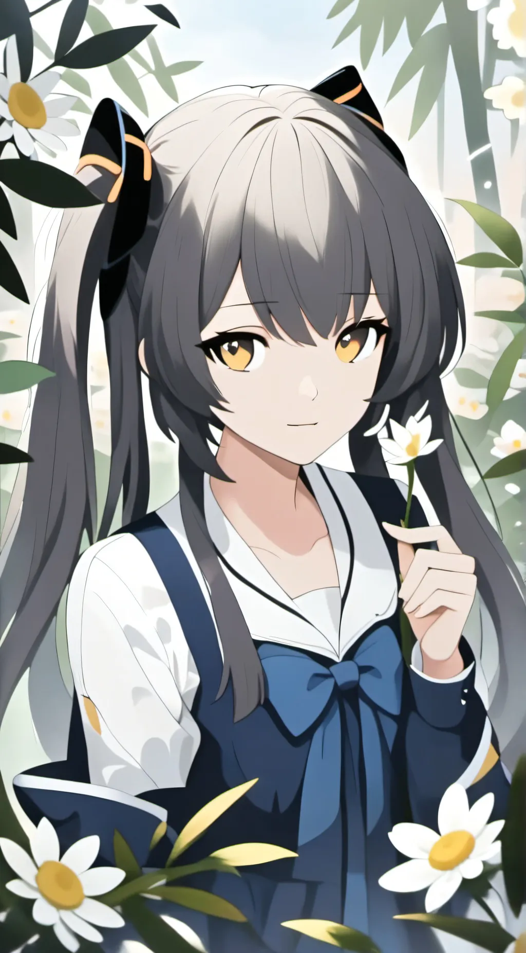 ai character: luna background