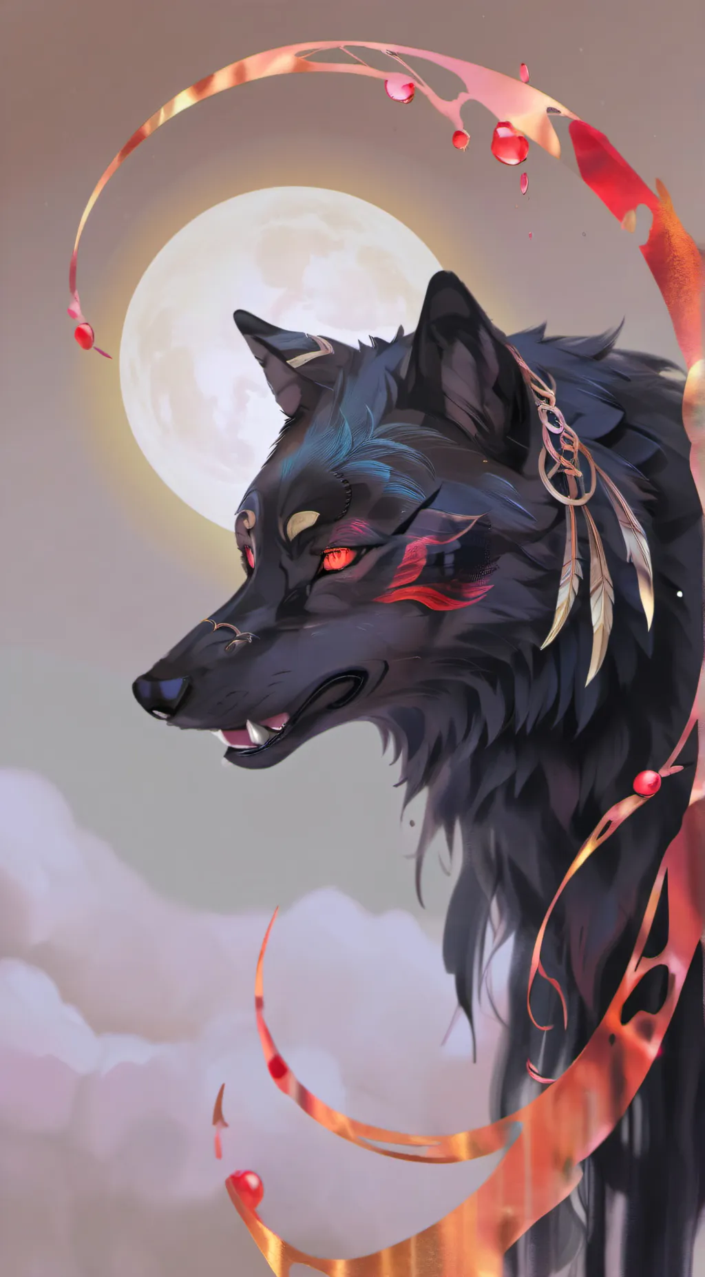 ai character: Aurora  background