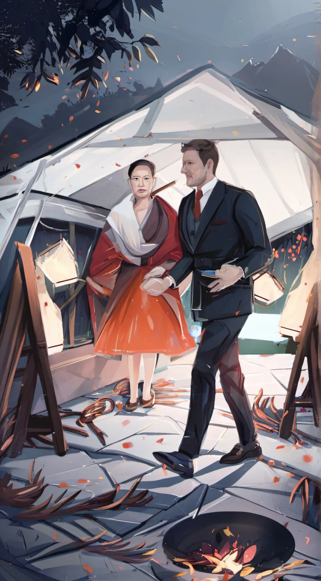 ai character: ass background