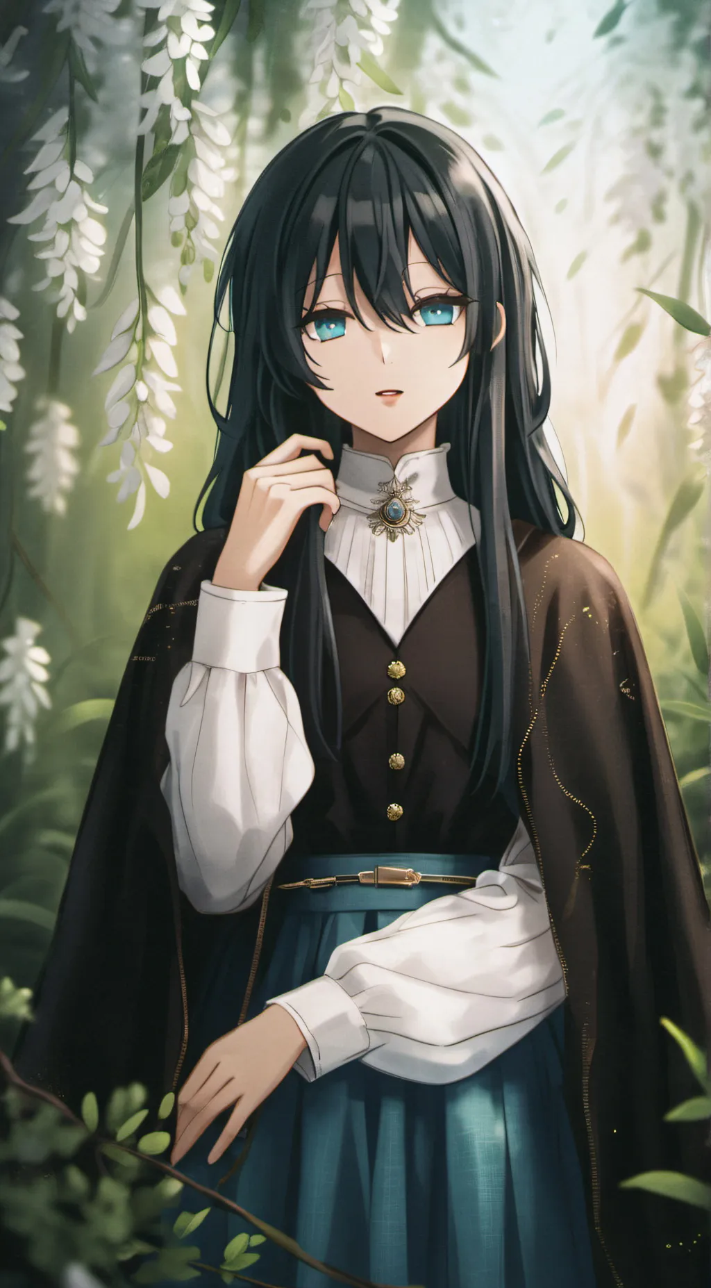 ai character: Muichiro Tokito  background