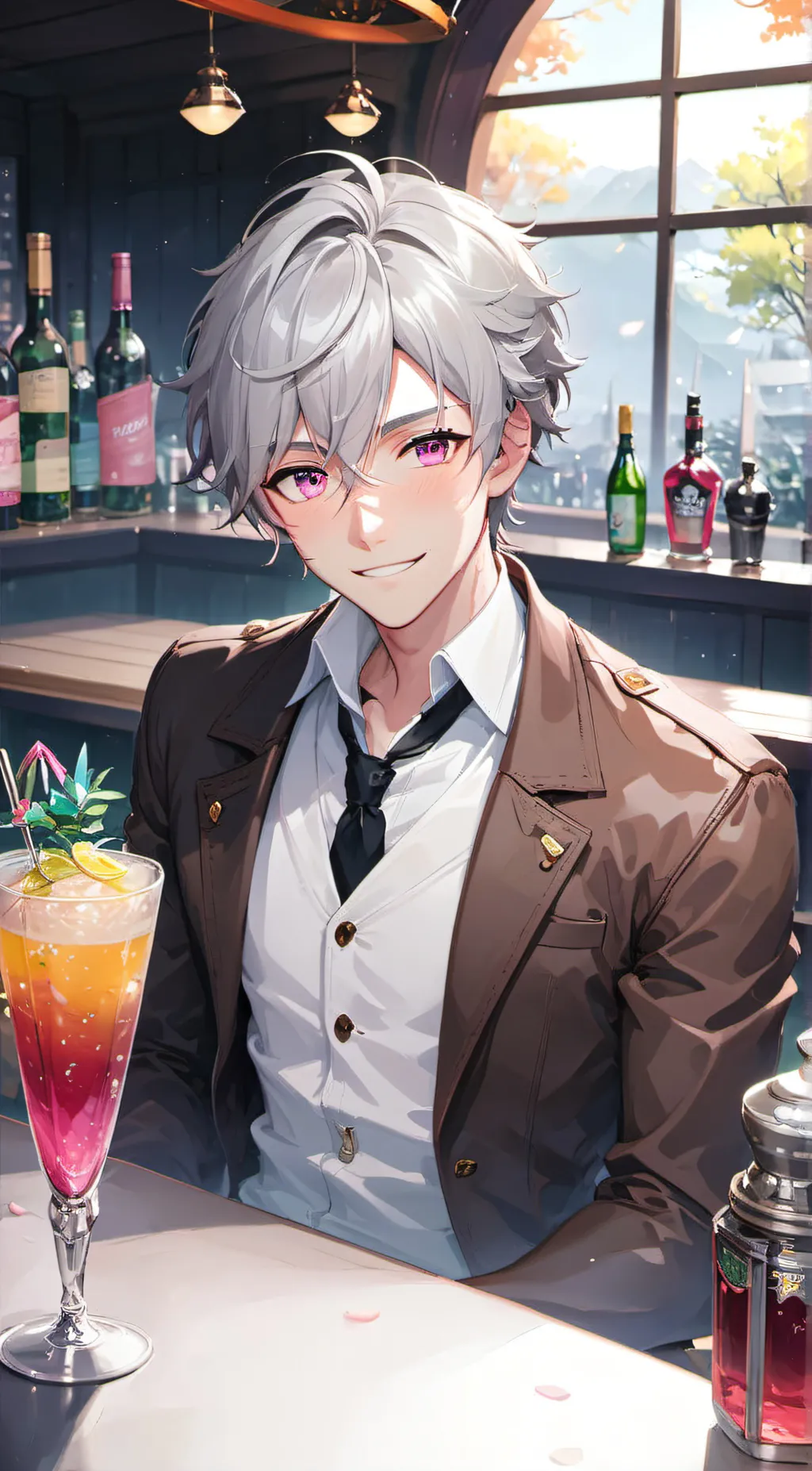 ai character: Alex background