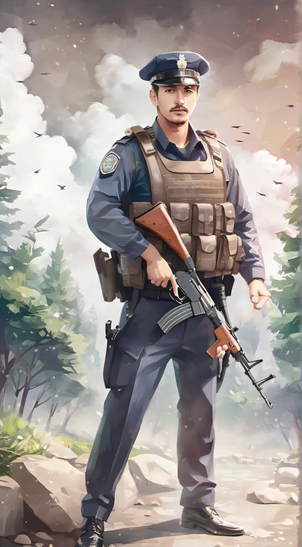 ai character: Han background